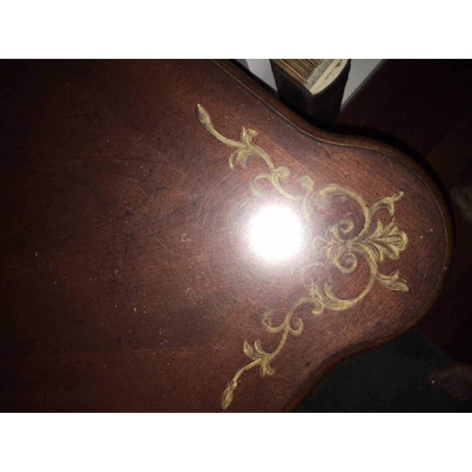 Bloomingdales 4 Piece Handpainted Wood King Size Bedroom Set - image-3