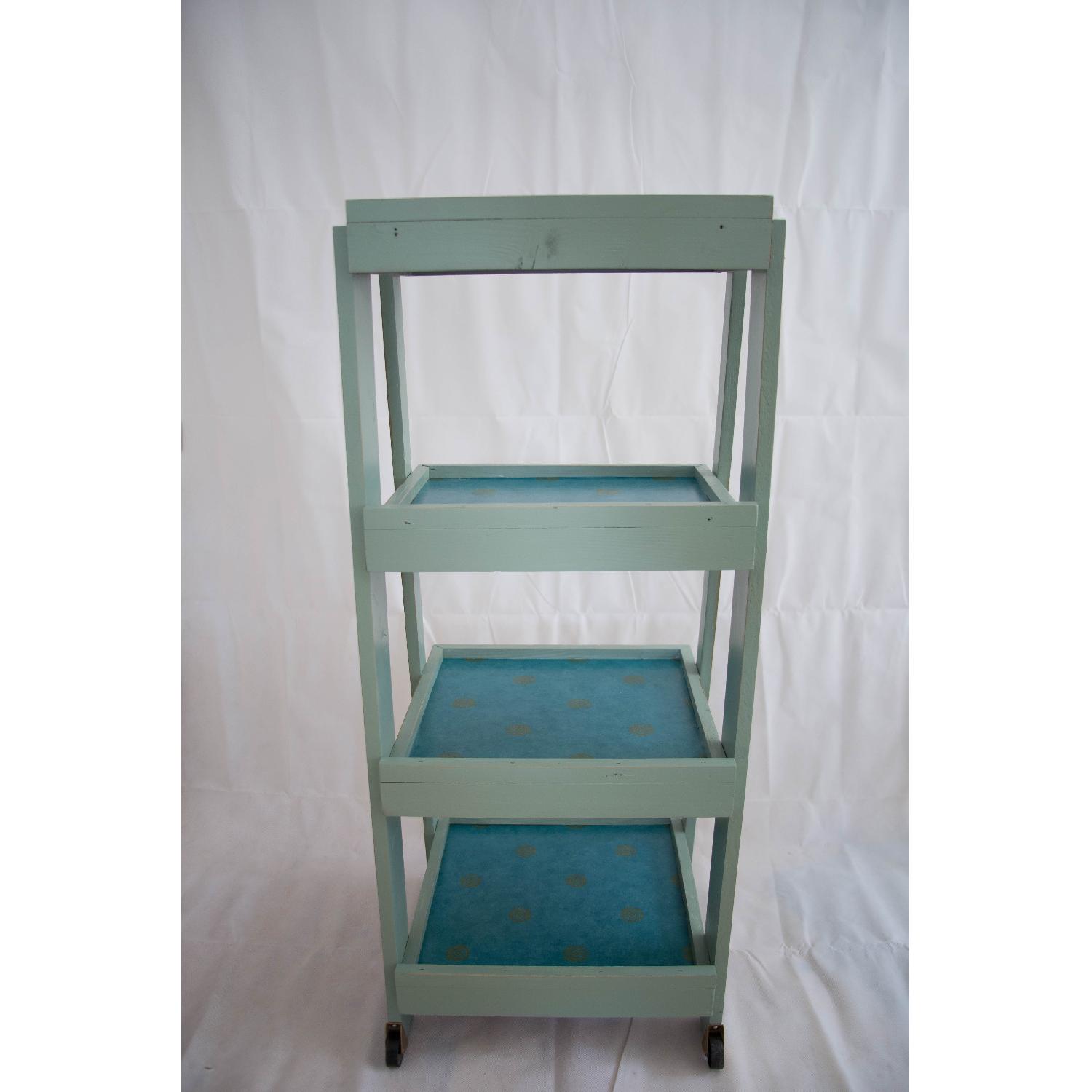 Decoupage Four Shelf Display Case - image-4