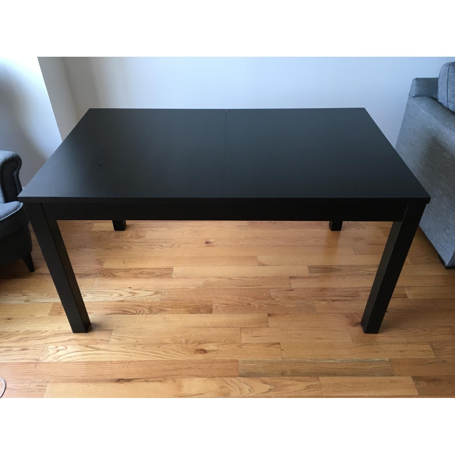 引き取り限定　IKEA BJURSTA ビュースタ ダイニングベンチ　長椅子　黒 引き取り限定 IKEA BJURSTA ビュースタ ダイニングベンチ 長椅子