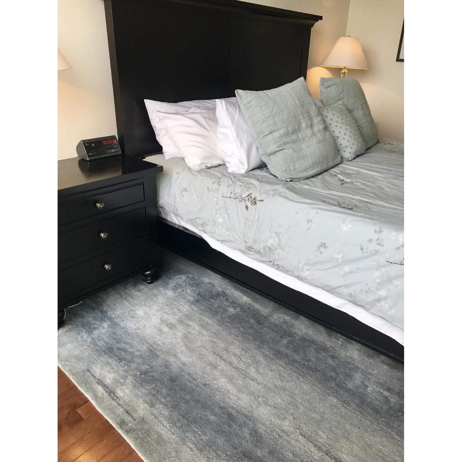 Restoration Hardware Camden King Size Panel Bed Frame - image-3