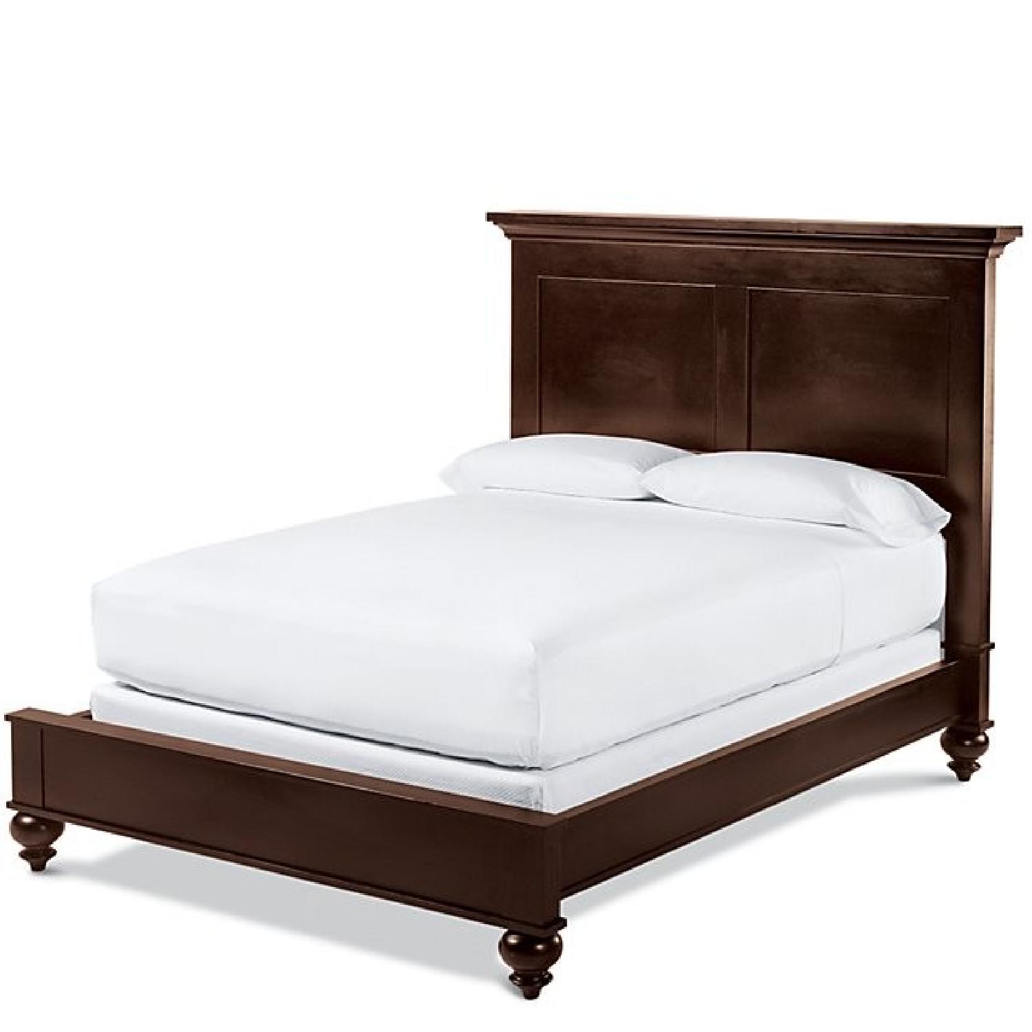 Restoration Hardware Camden King Size Panel Bed Frame - image-6