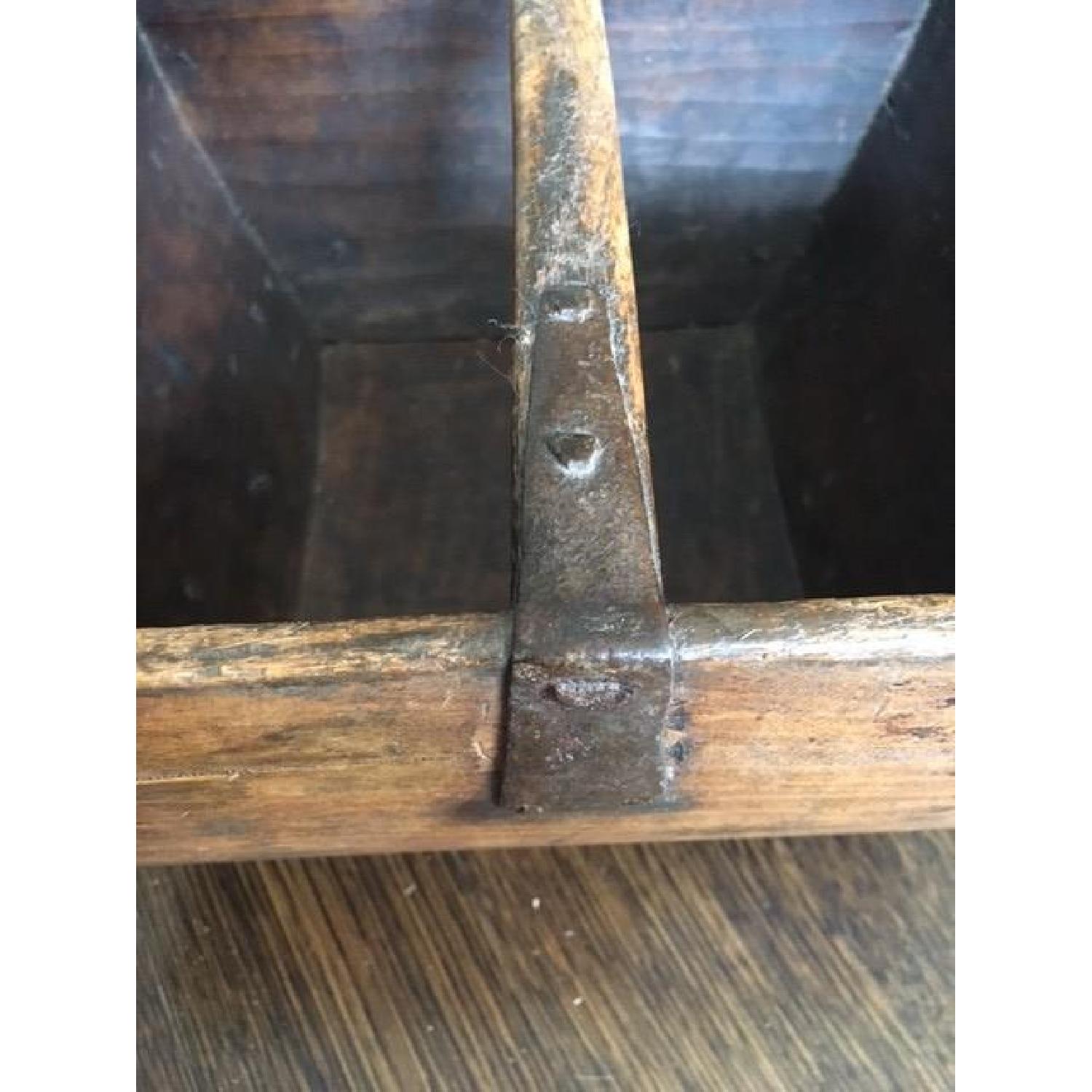 Antique Wooden Rice Scoop/Bucket - image-4