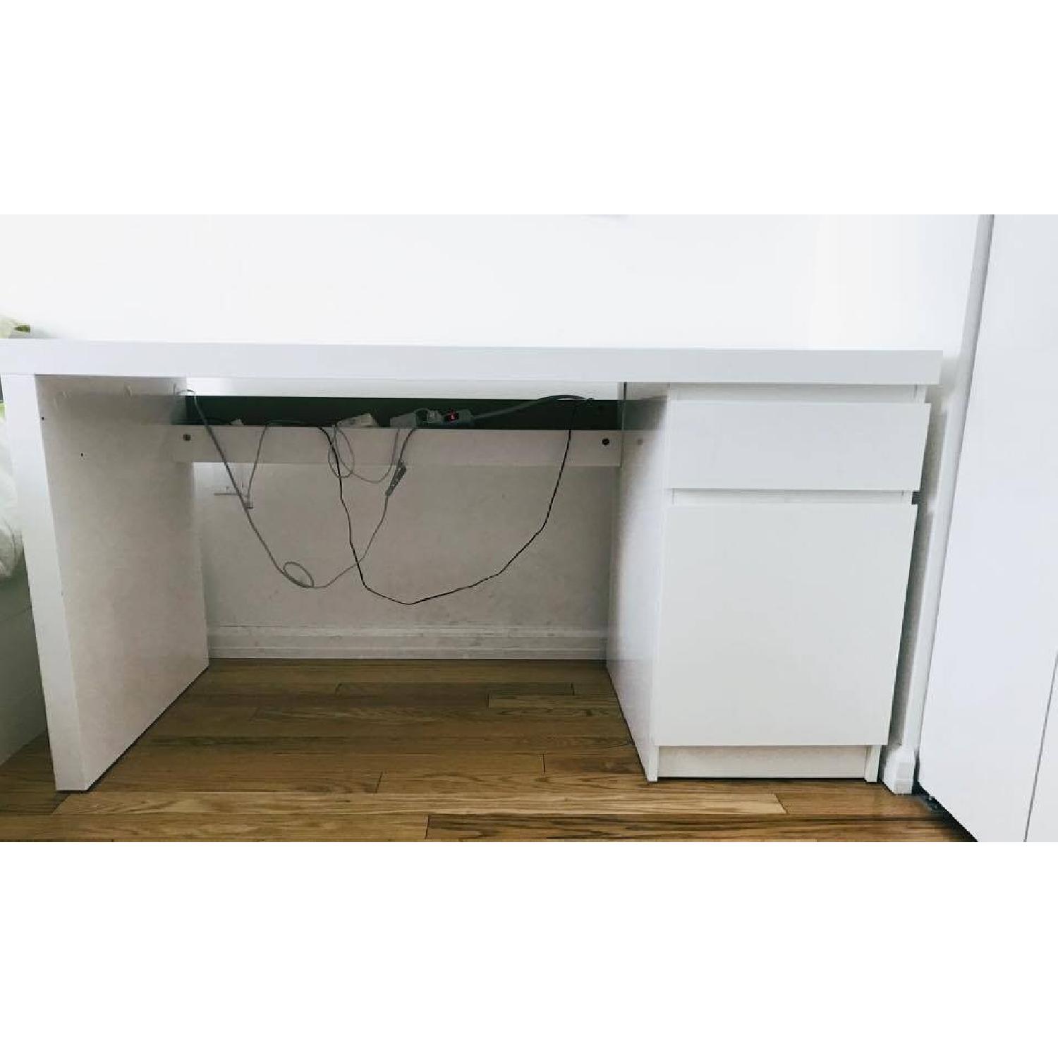 Ikea Malm Desk in White - image-5