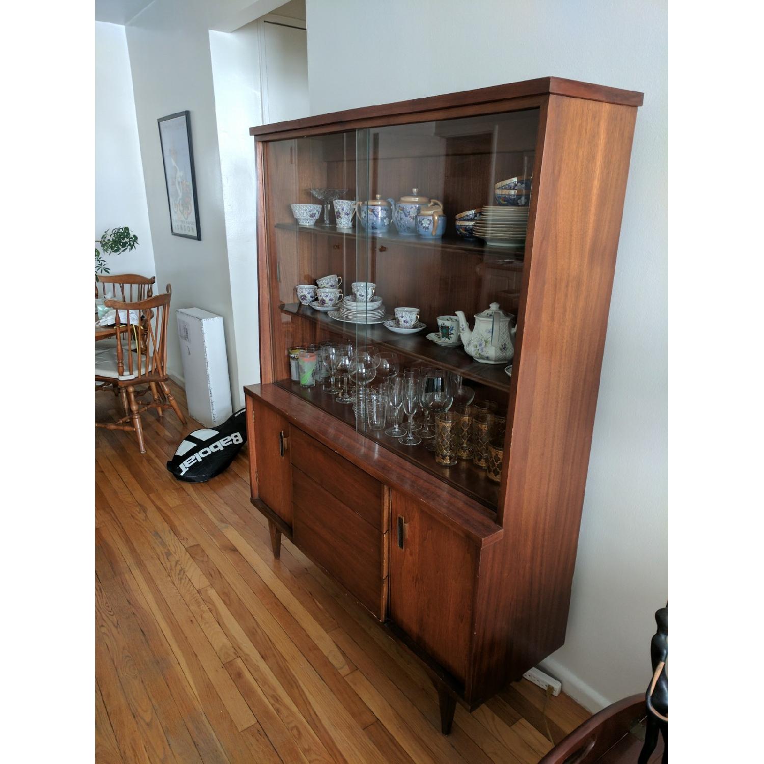 Mid-Century Modern China Cabinet - image-2