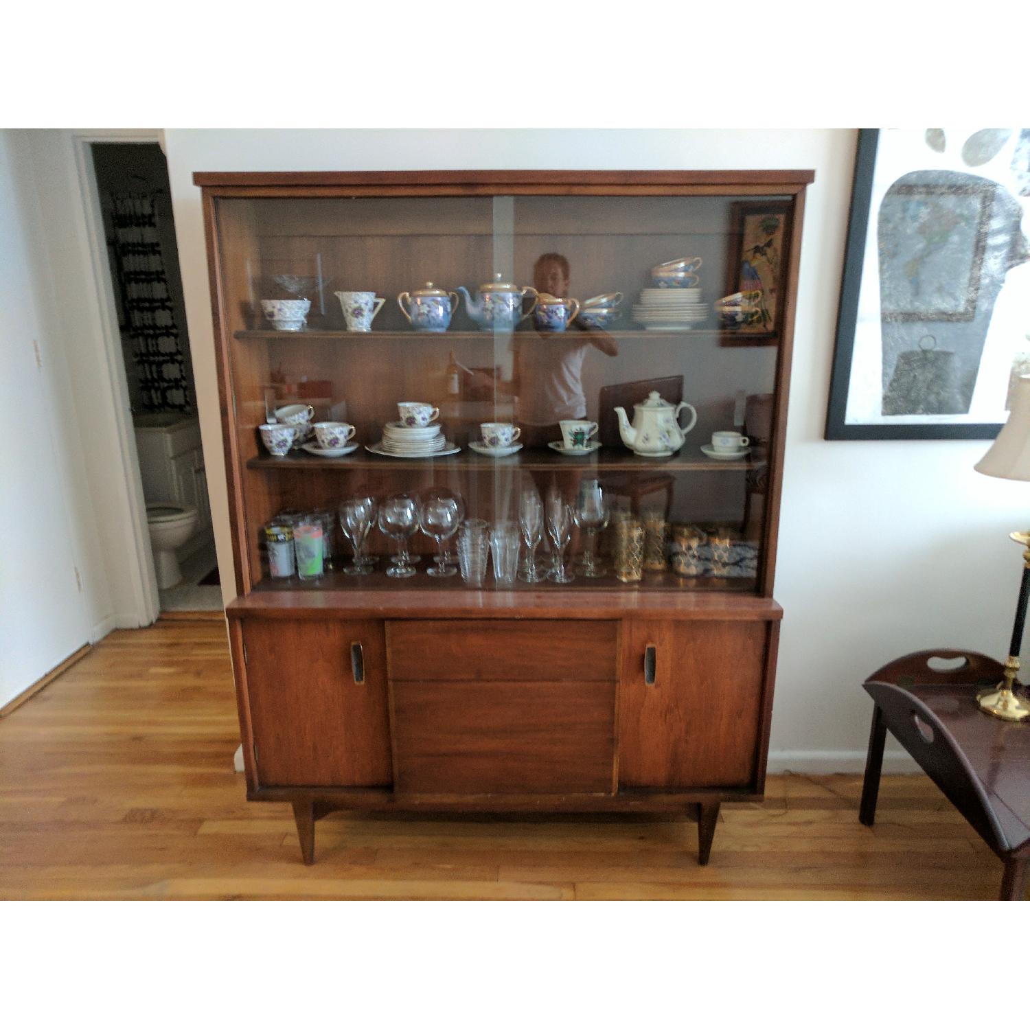Mid-Century Modern China Cabinet - image-6