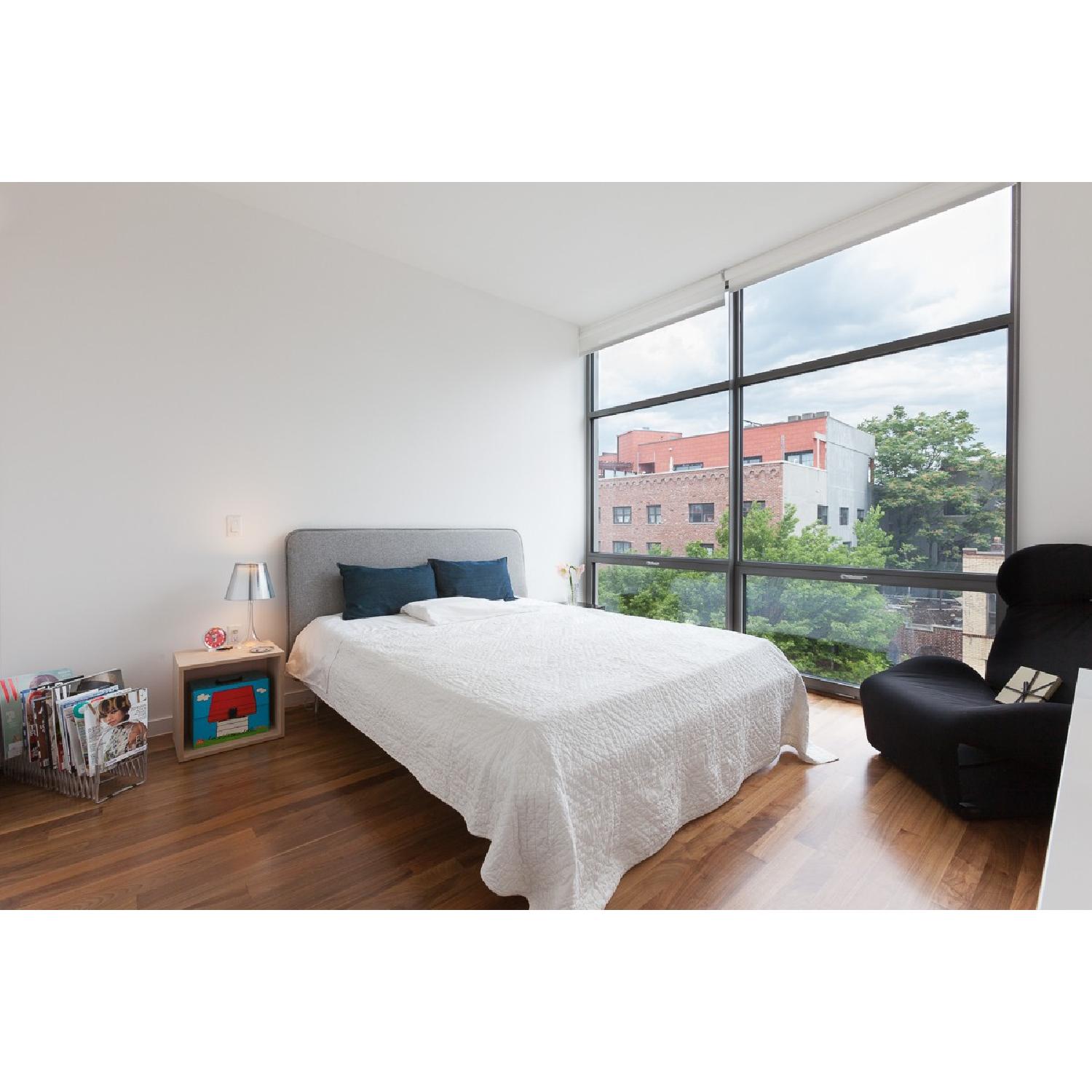 Blu Dot Hush Queen Bed in Light Grey - image-2