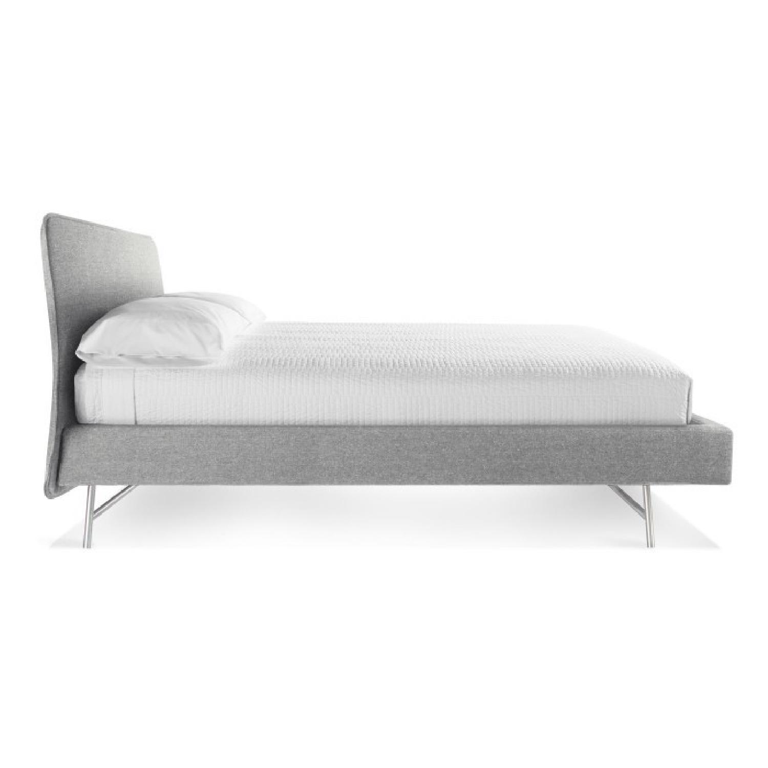 Blu Dot Hush Queen Bed in Light Grey - image-4