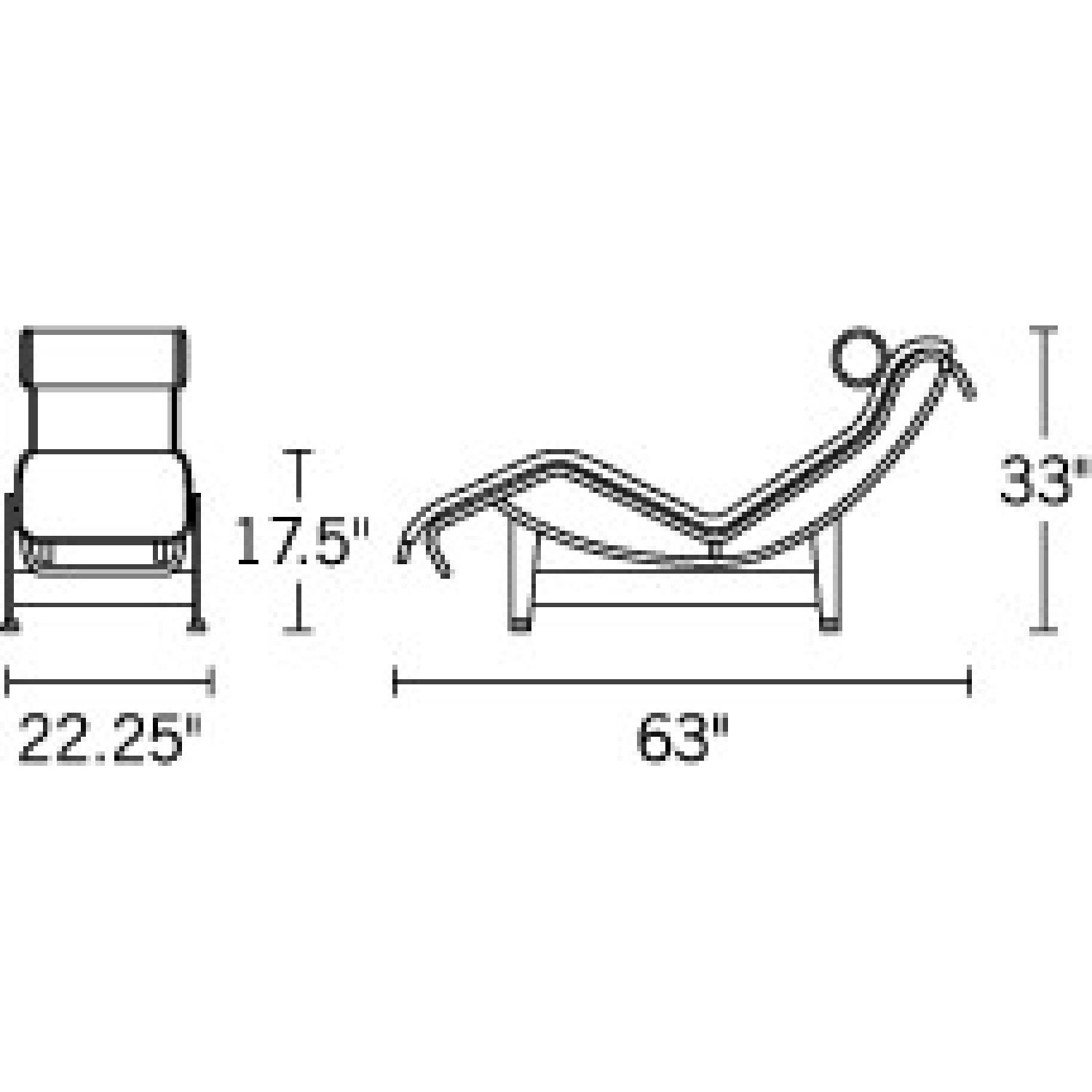 Room & Board Le Corbusier Cassina LC4 Style Chaise - image-3
