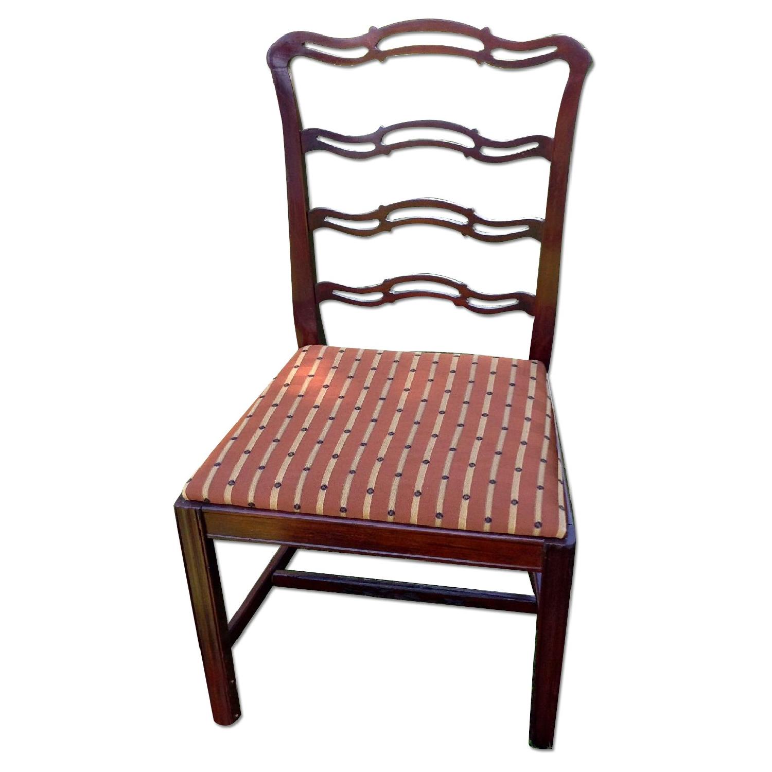 Antique Chippendale Mahogany Chairs - image-15