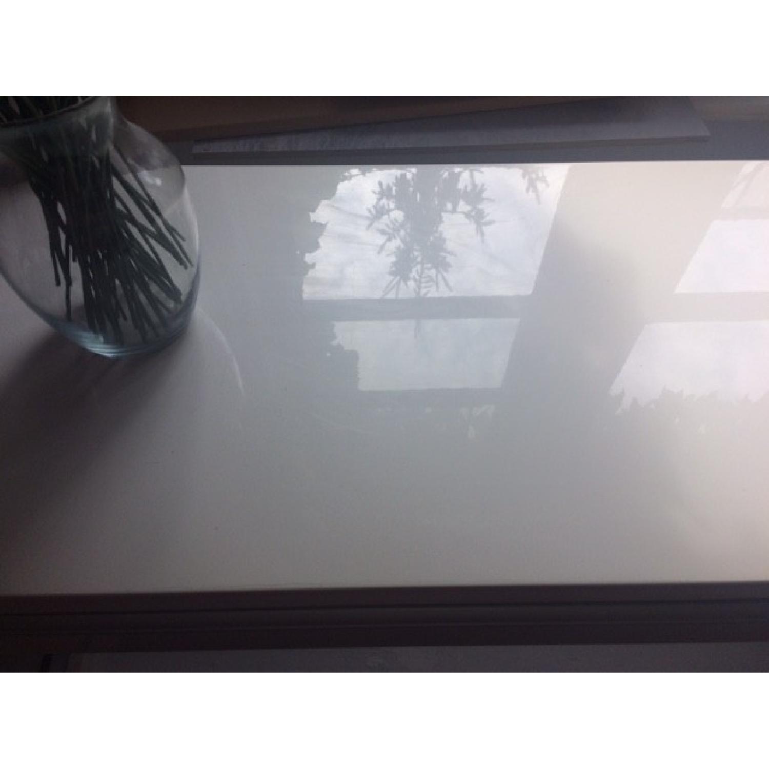 Ikea Long High Gloss Desk - image-7