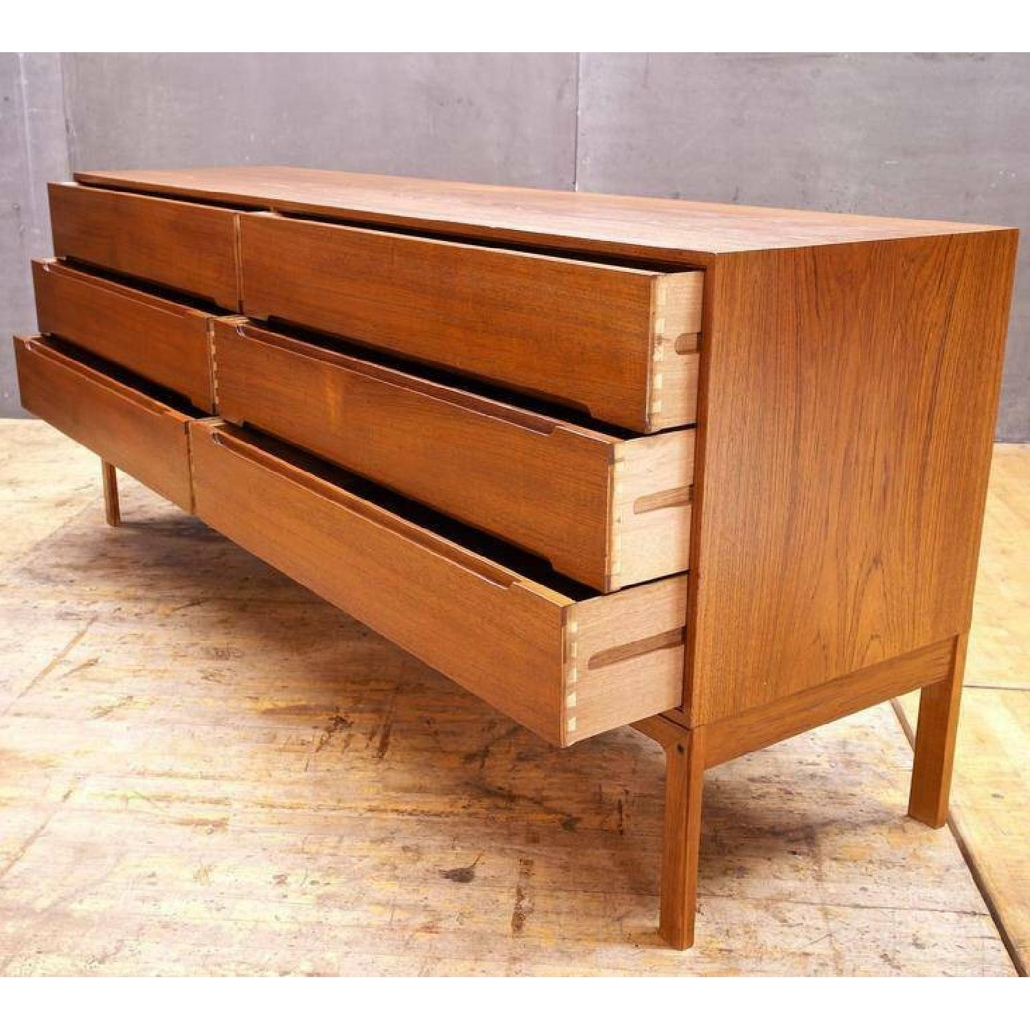 Vinde Mobelfabrik Danish Vintage Mid-Century Teak Dresser - image-3