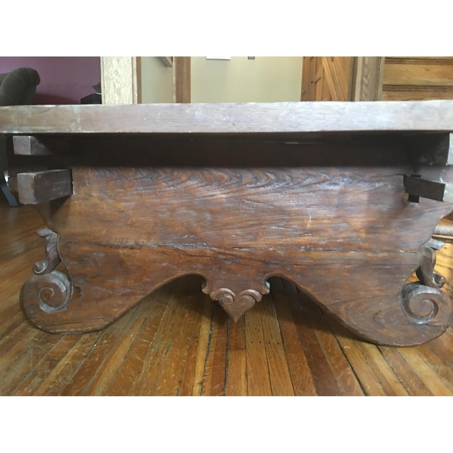 Indonesian Teak Wood Coffee Table - image-3