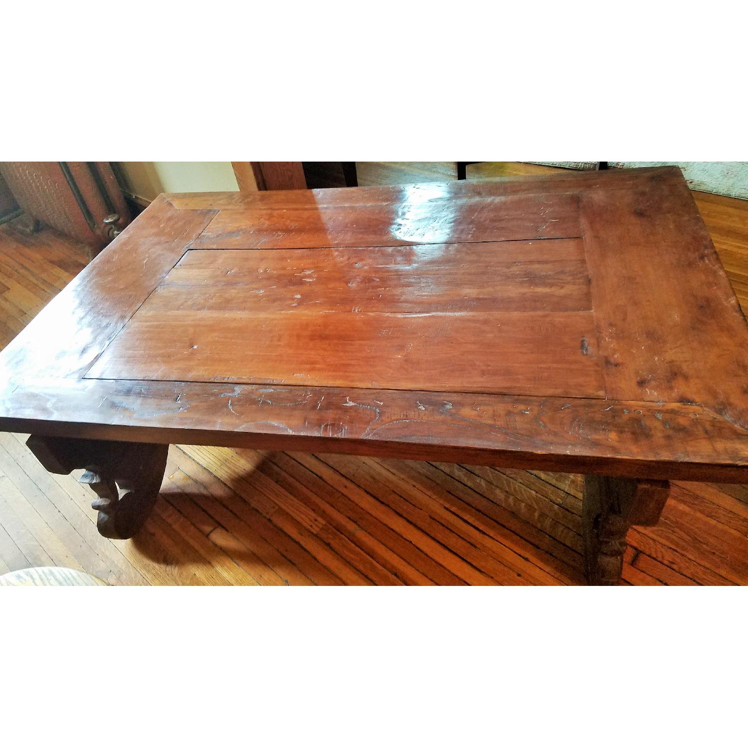 Indonesian Teak Wood Coffee Table - image-4