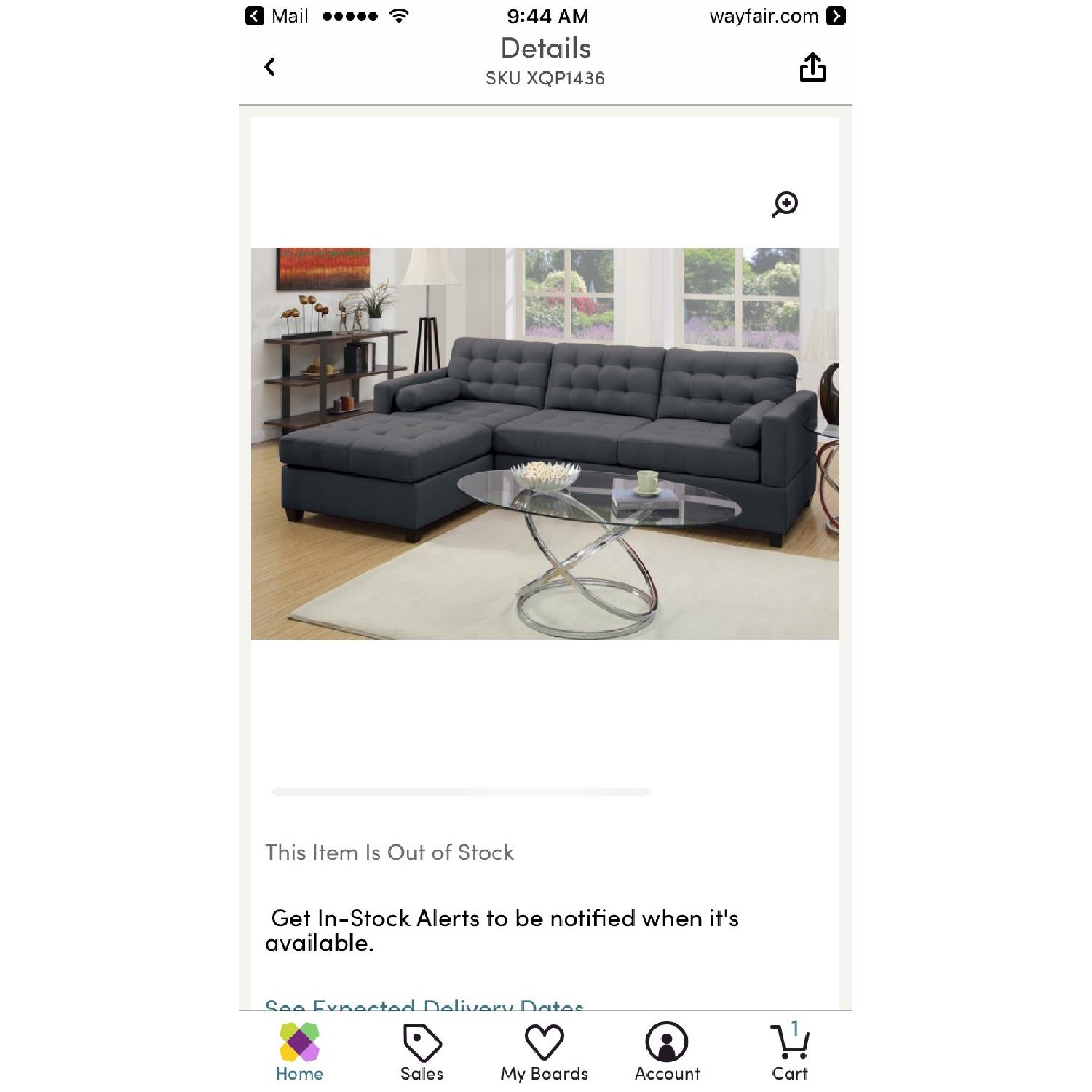 Wayfair Bobkona Hardin 3 Piece Reversible Sectional - image-5