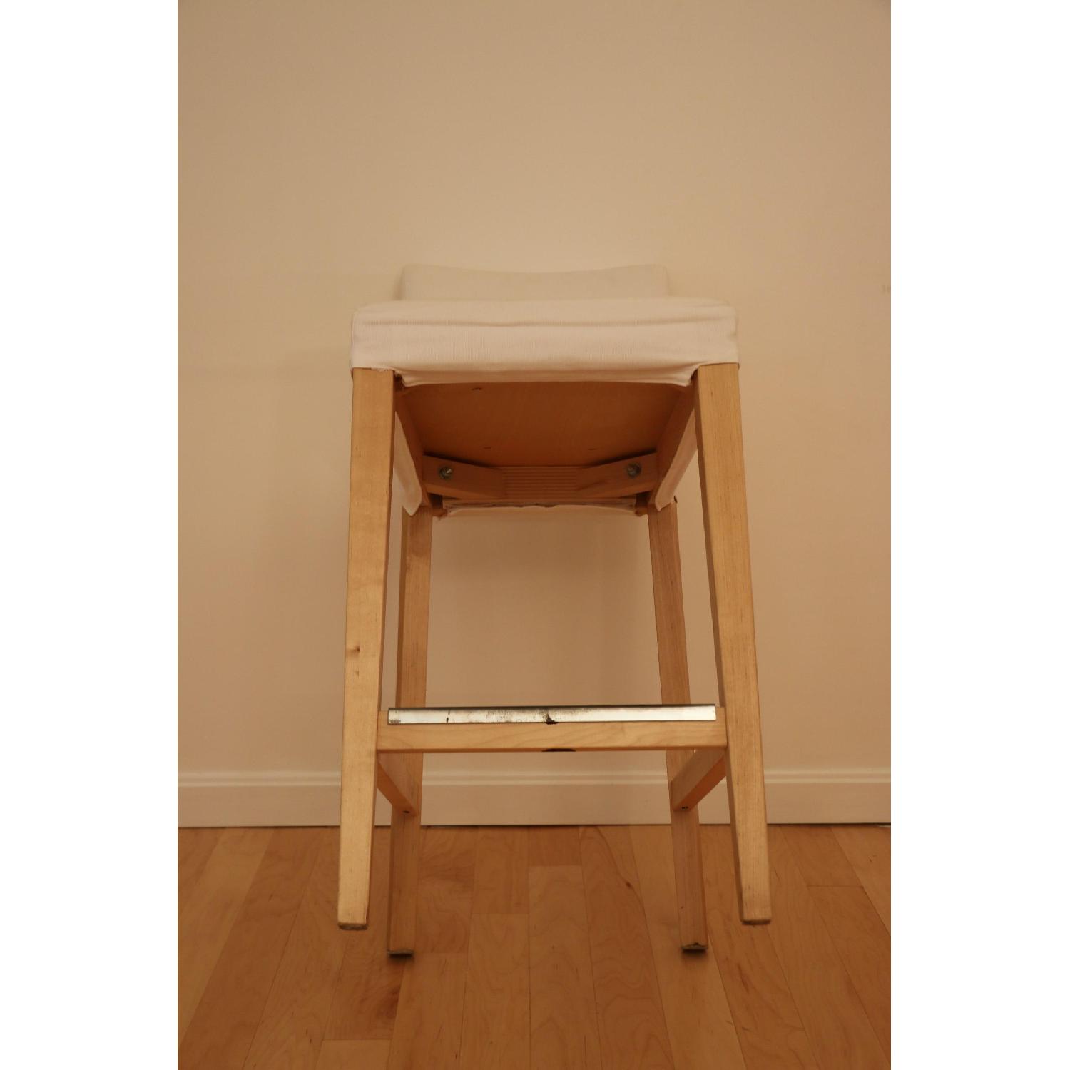 Ikea Henriksdal Bar Stools w/  Backrest in Birch Veneer - image-5