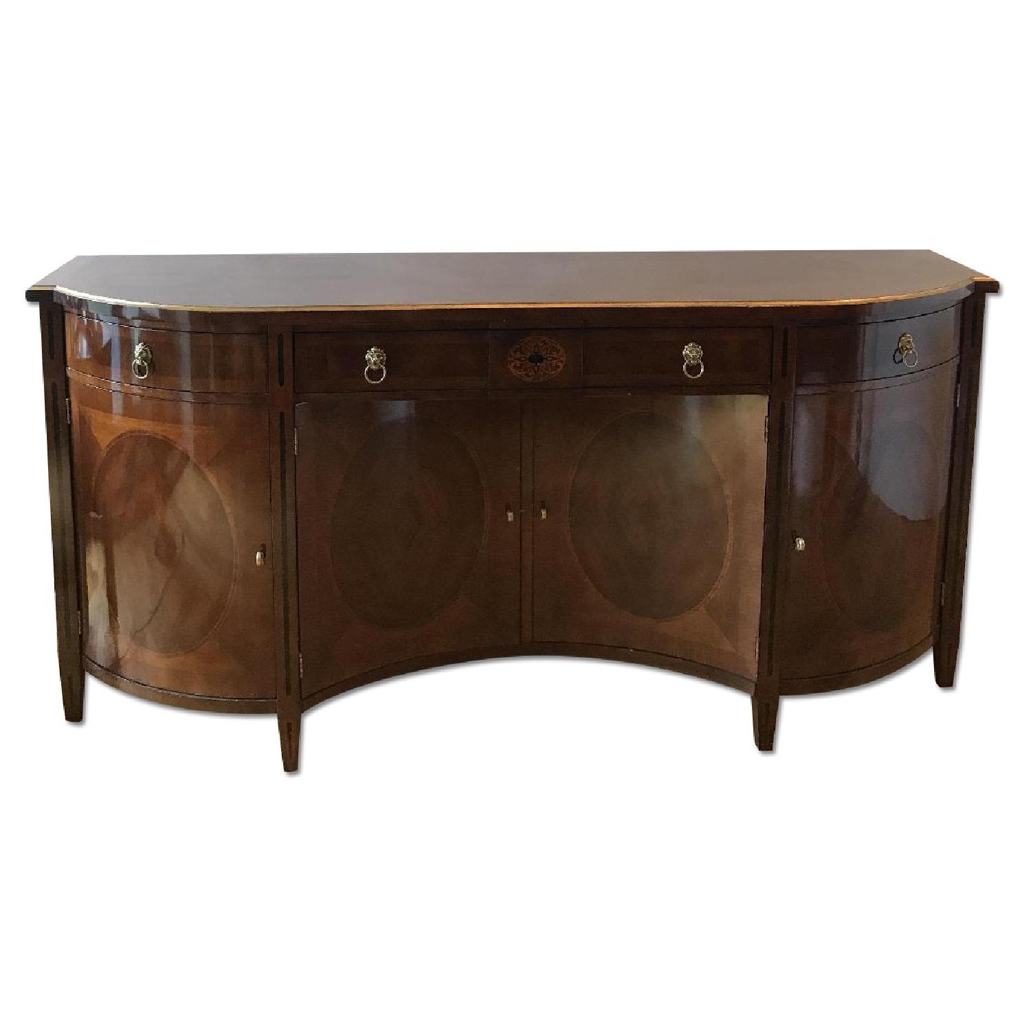 John English Inlaid Dining Room Sideboard AptDeco