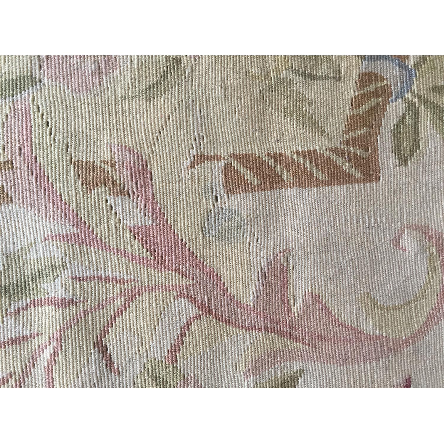 Handcrafted Antique French Aubusson Rug - image-5
