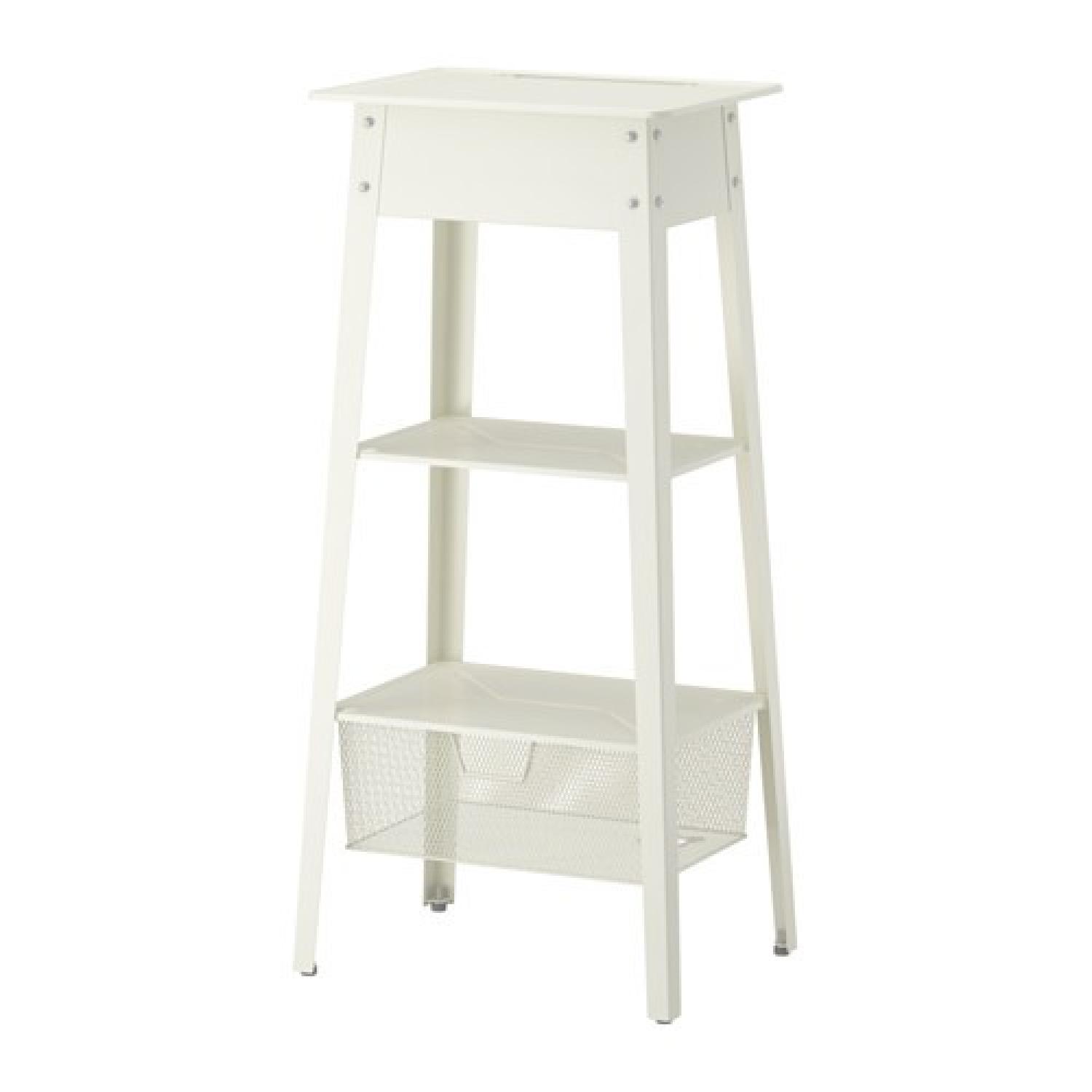 Ikea PS 2014 Shelving/Standing Desk - AptDeco