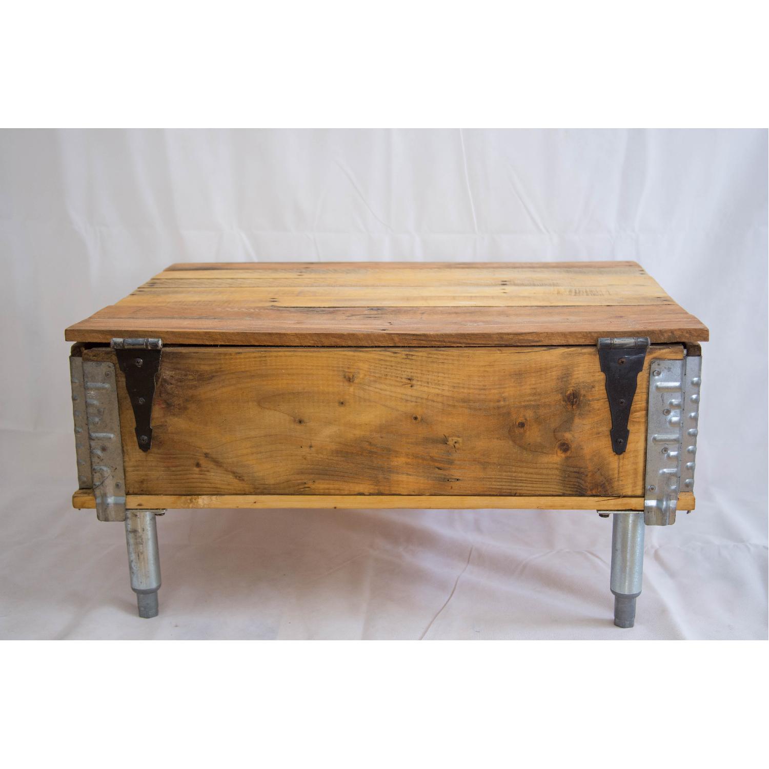 Reclaimed Wood Coffee Table - image-4