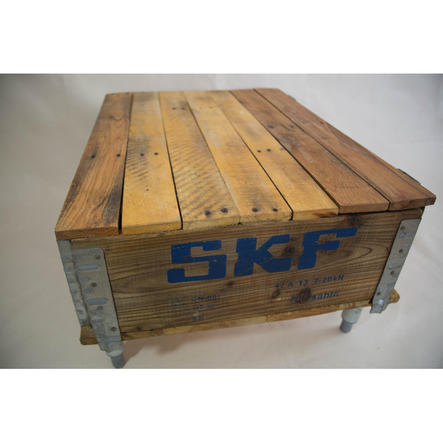 Reclaimed Wood Coffee Table - image-5