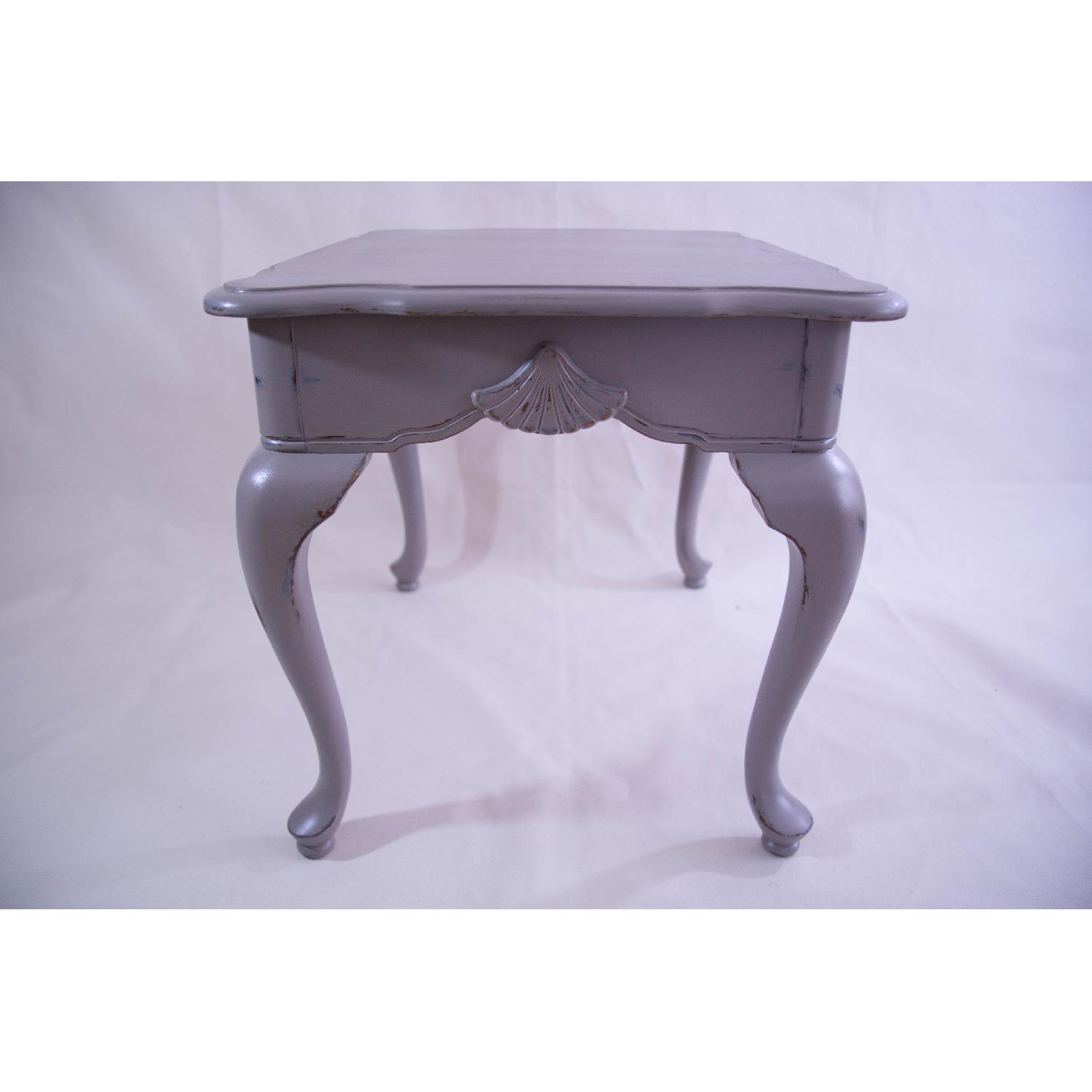 Rustic Grey Side Table - image-1