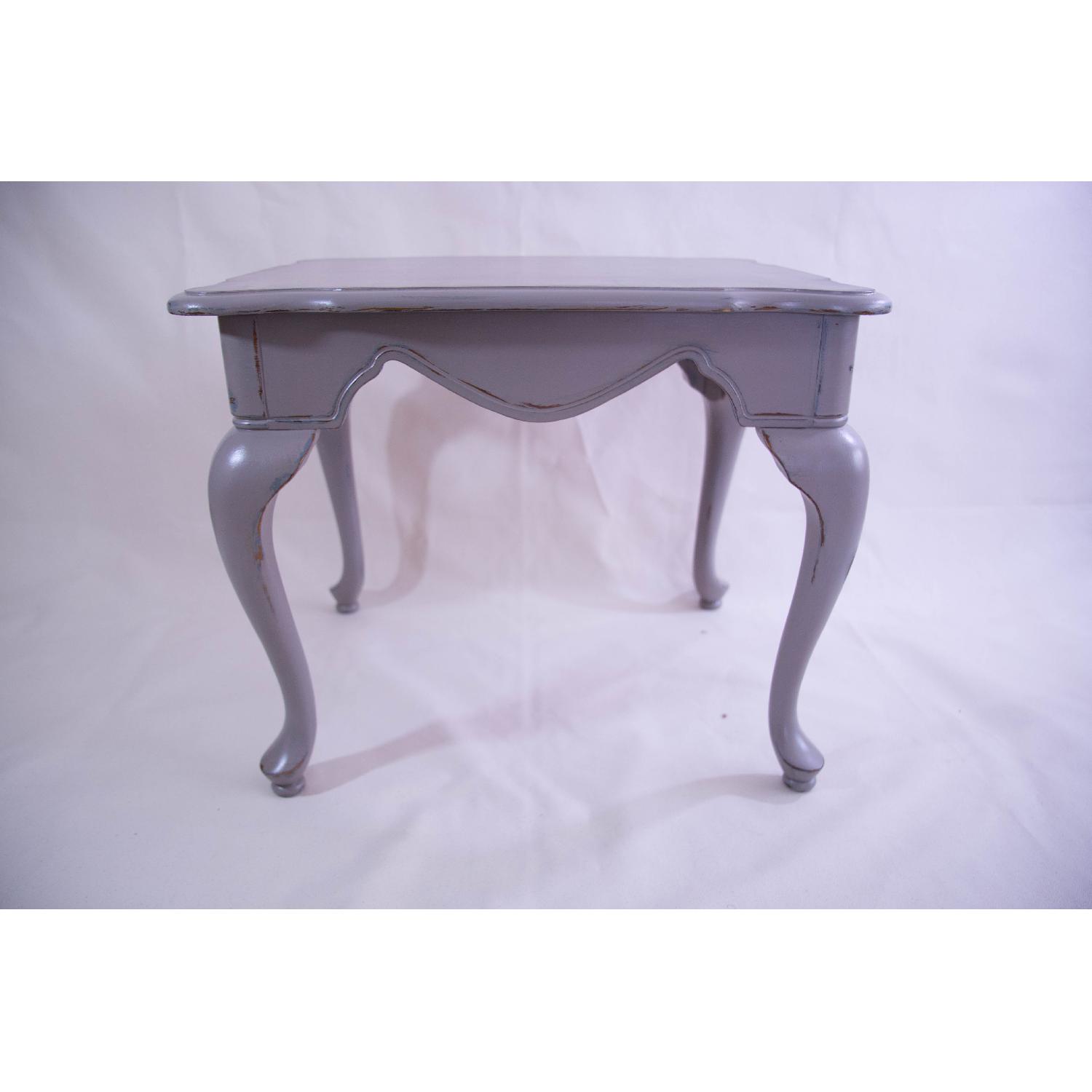 Rustic Grey Side Table - image-2