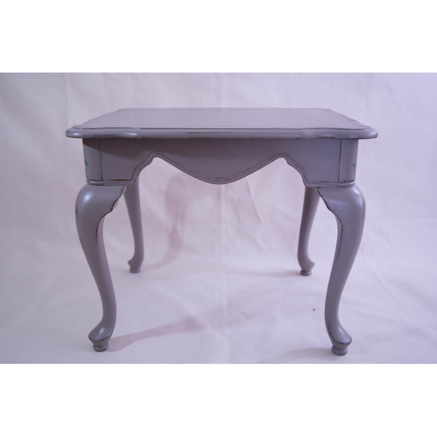 Rustic Grey Side Table - image-4