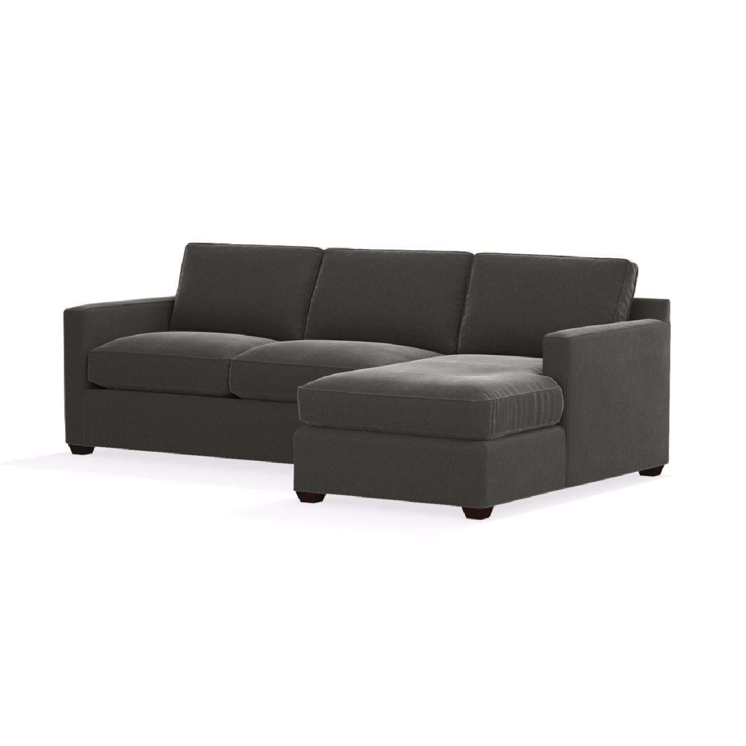 Crate & Barrel Davis Sectional Sofa - image-0