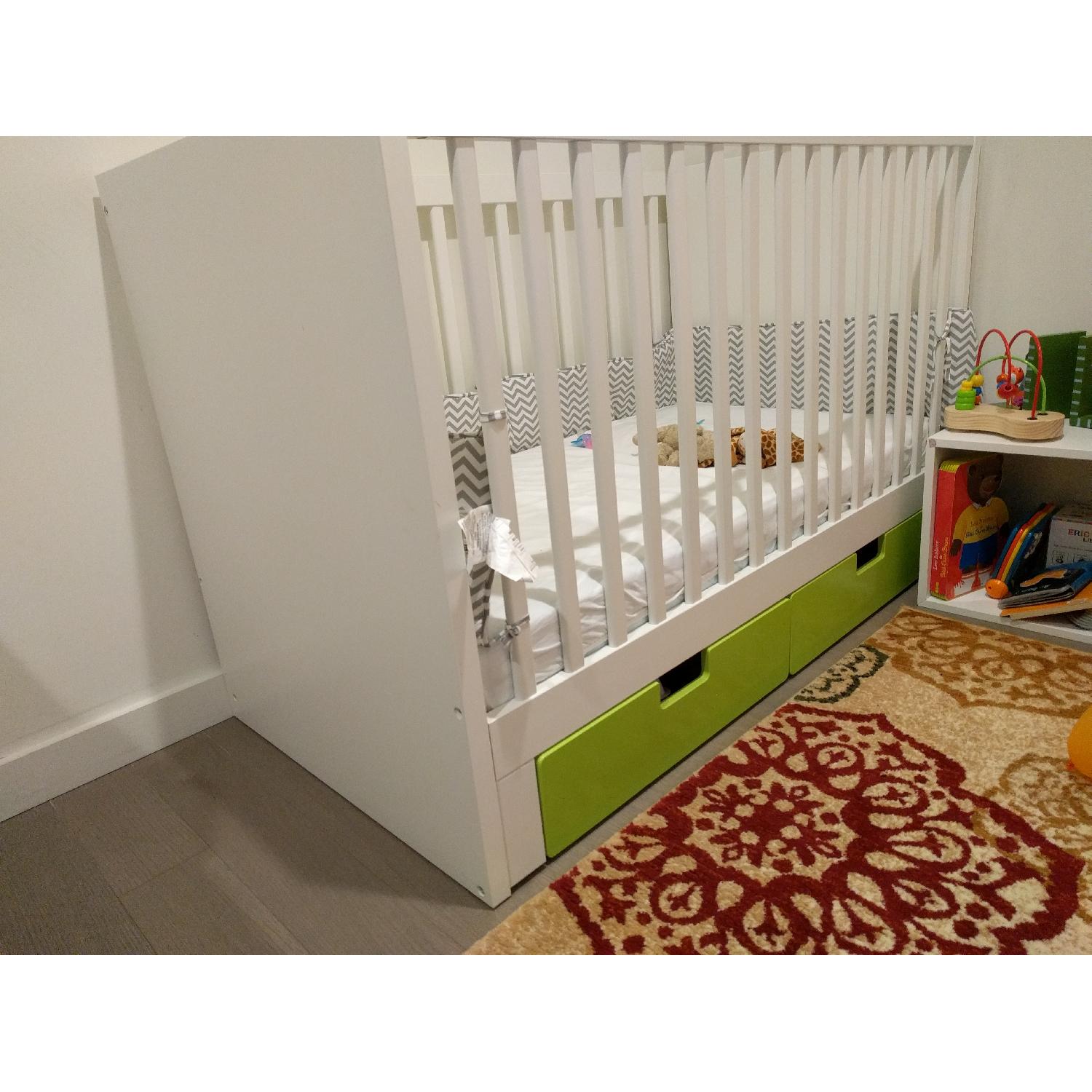 Ikea Stuva Crib w/ Drawers