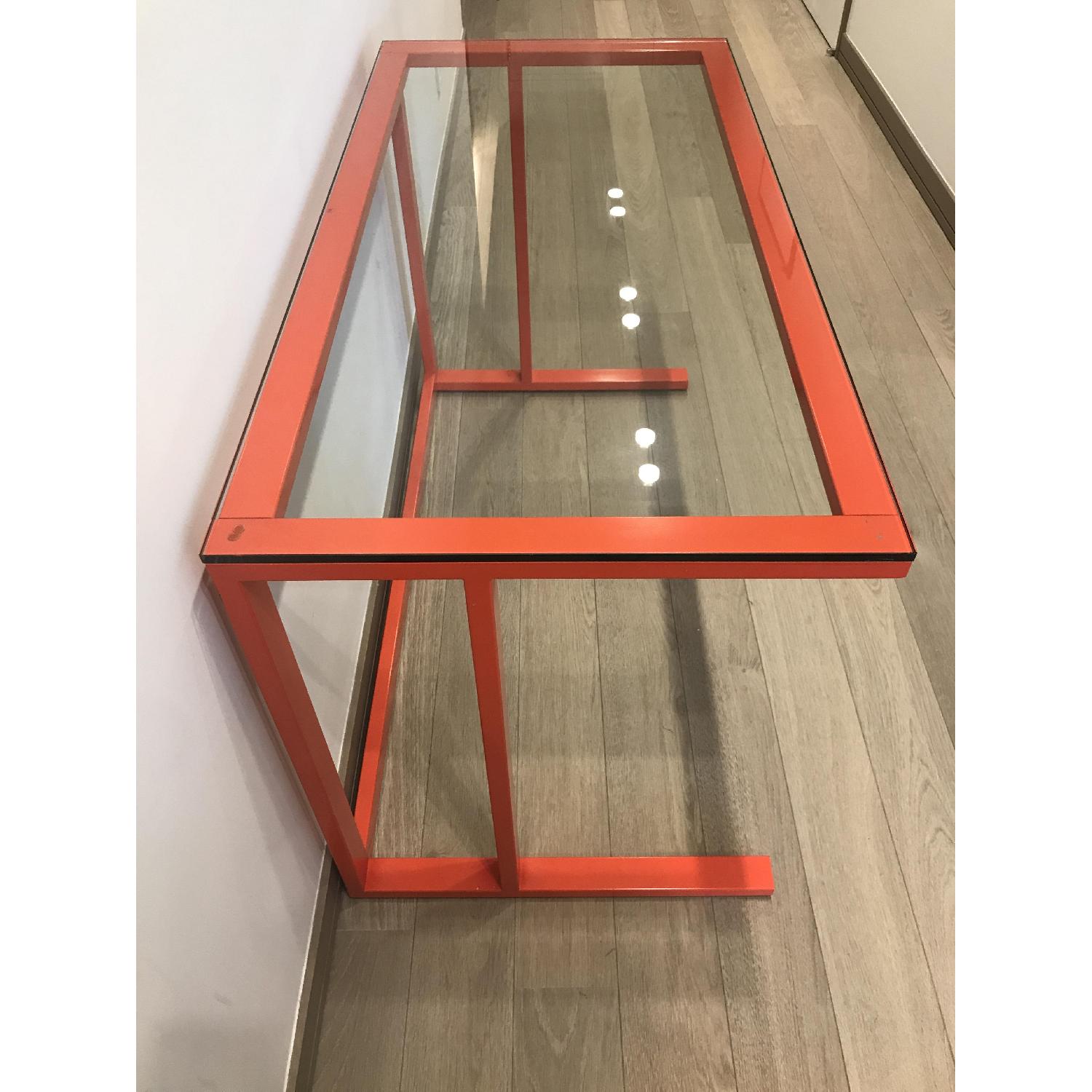 Crate & Barrel Paprika Pilsen Desk - image-3