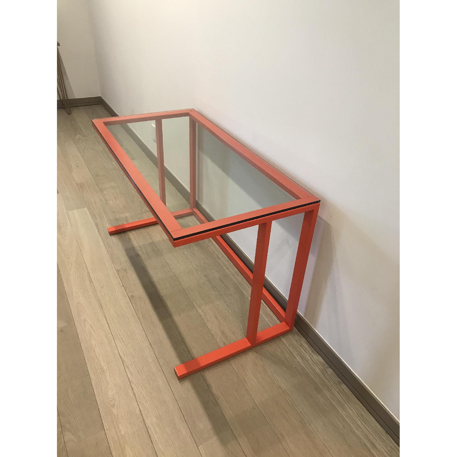 Crate & Barrel Paprika Pilsen Desk - image-4