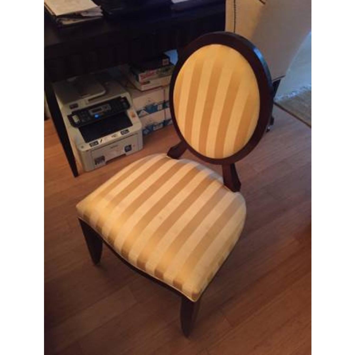 Barbara Barry for Baker Oval Dining Table w/ 4 Chairs - image-2