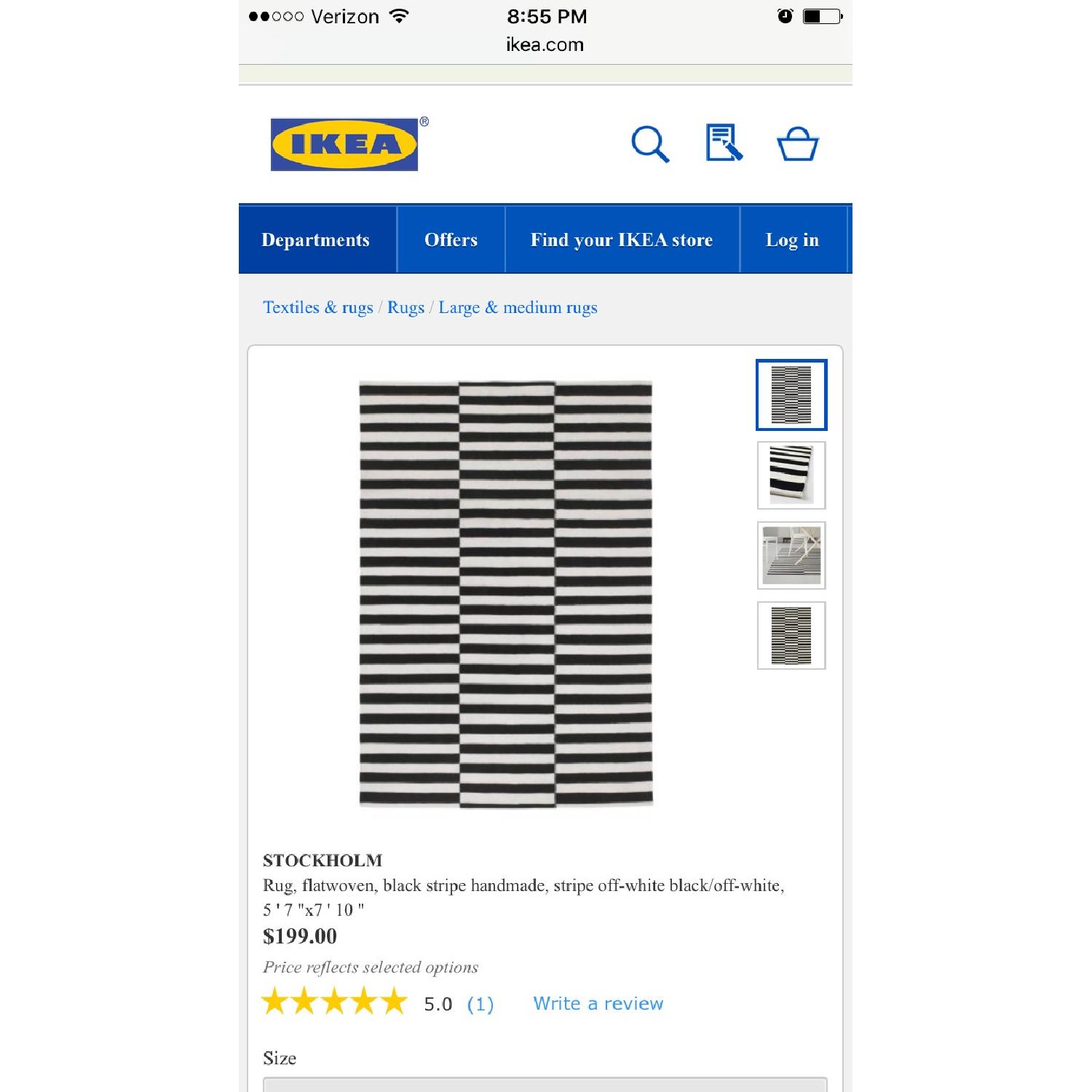 Ikea Stockholm Rug - image-1