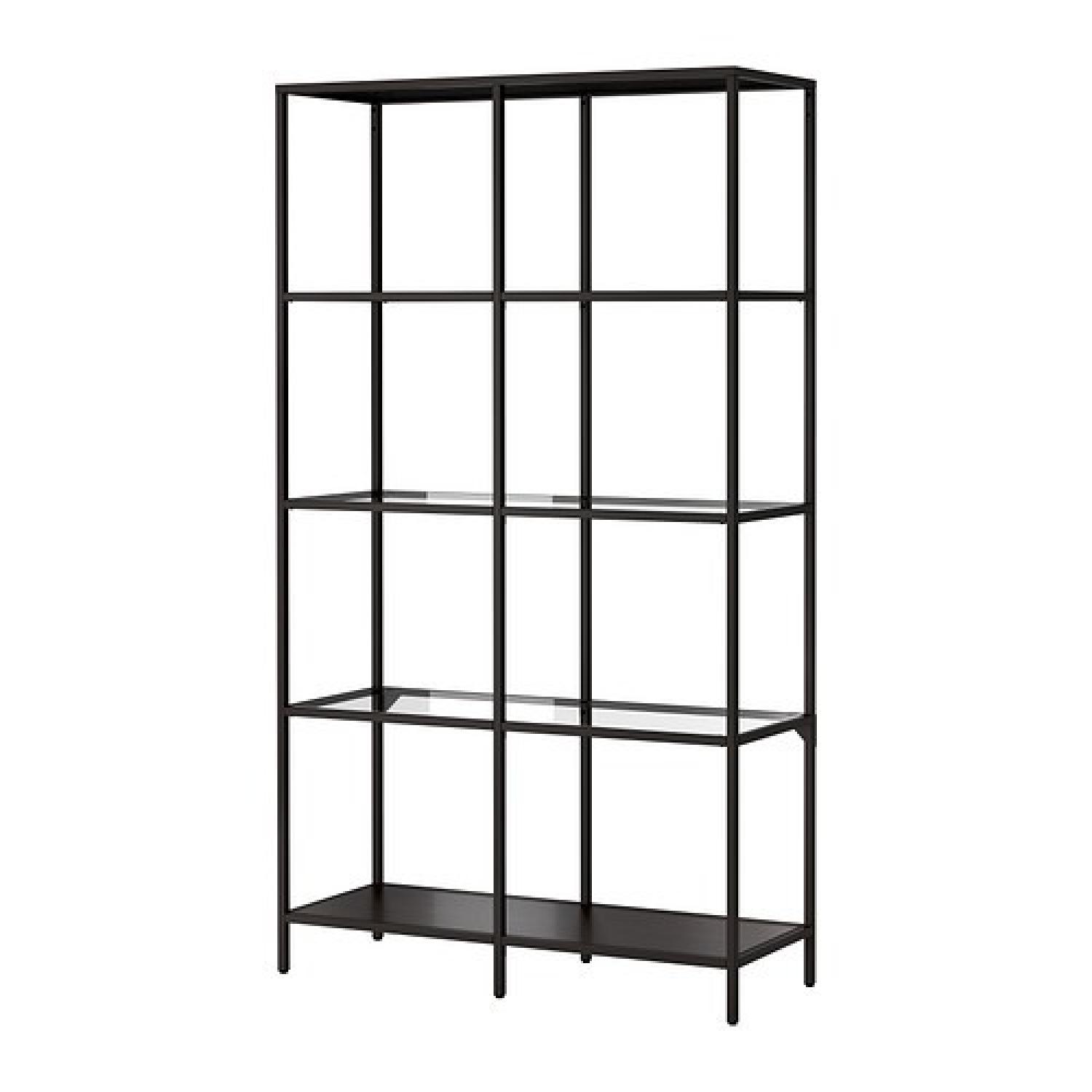 Ikea Vittsjo Metal & Glass Shelving Units - image-8