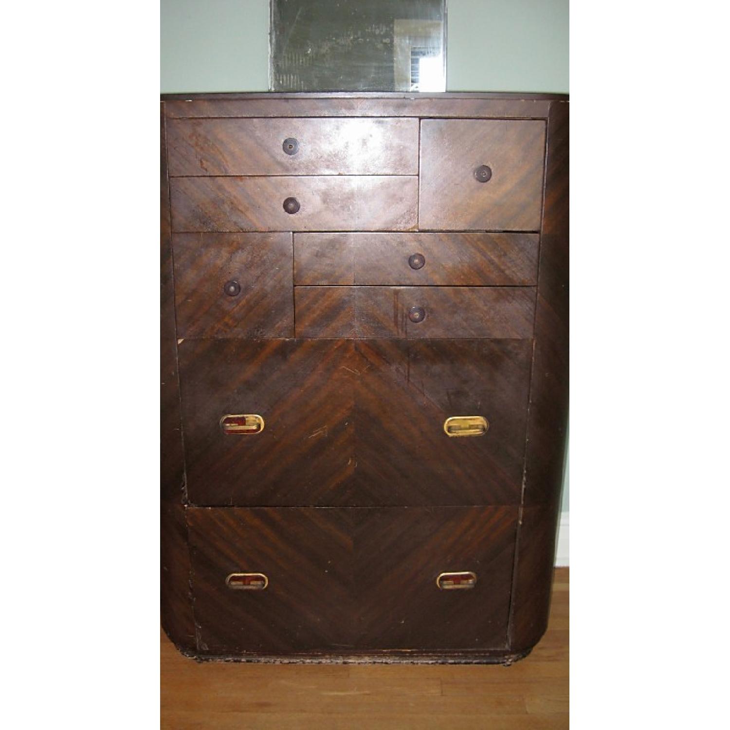 1930's Mahogany Dresser - image-1