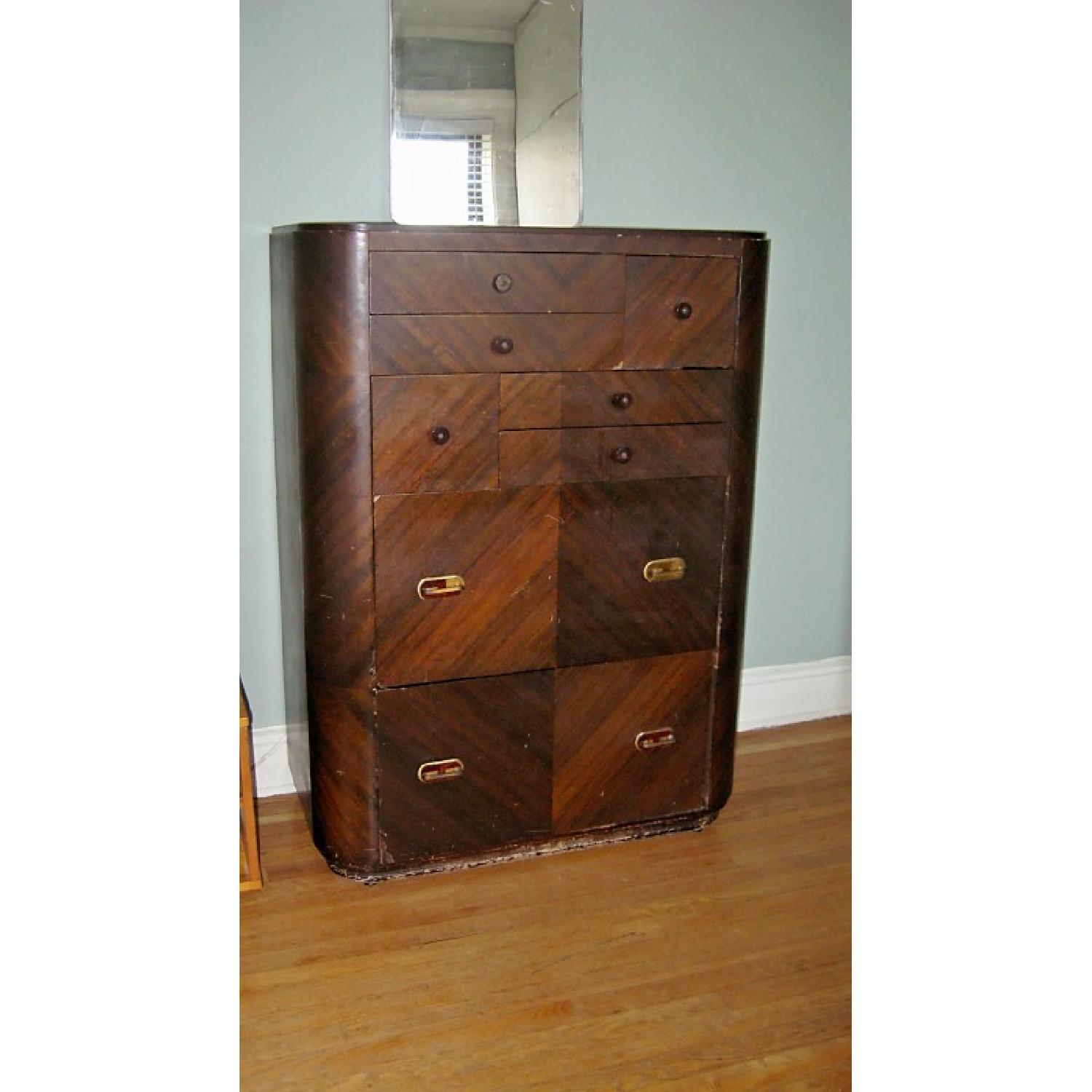1930's Mahogany Dresser - image-2