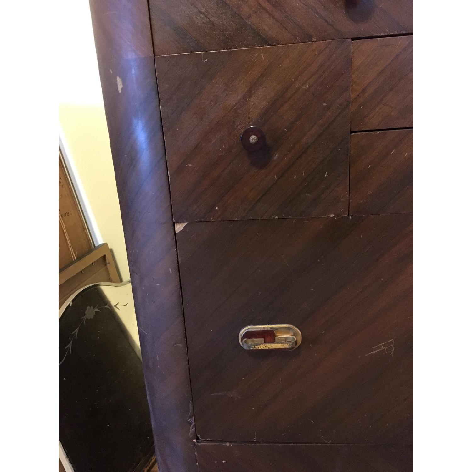1930's Mahogany Dresser - image-6