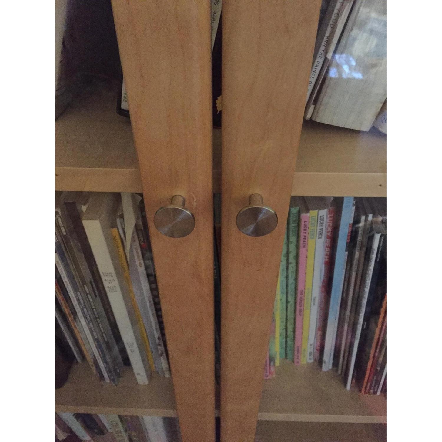 Ikea Billy Bookshelves w/ Glass Doors - image-4