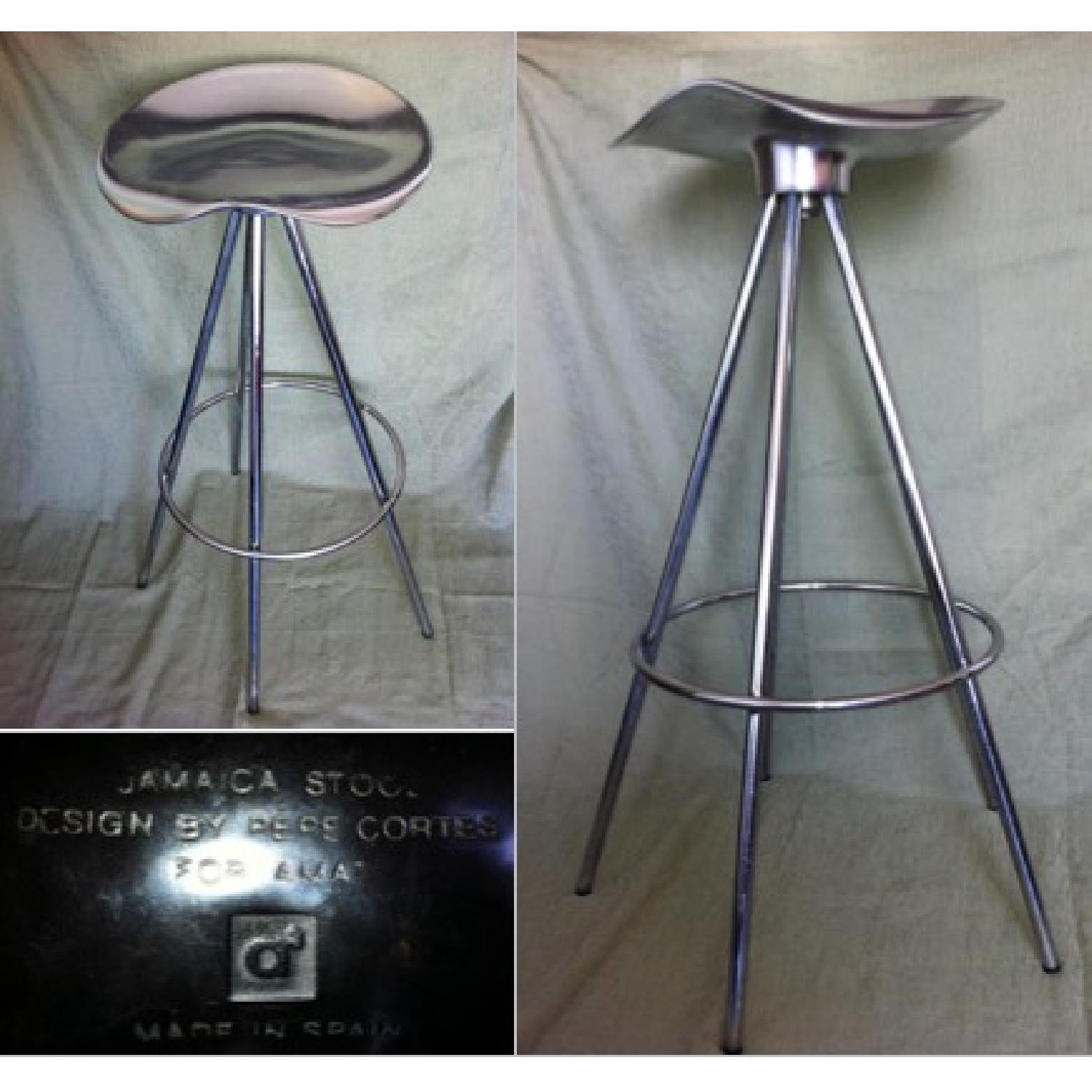 Knoll Pepe Cortes Jamaica Aluminum Barstools - image-1