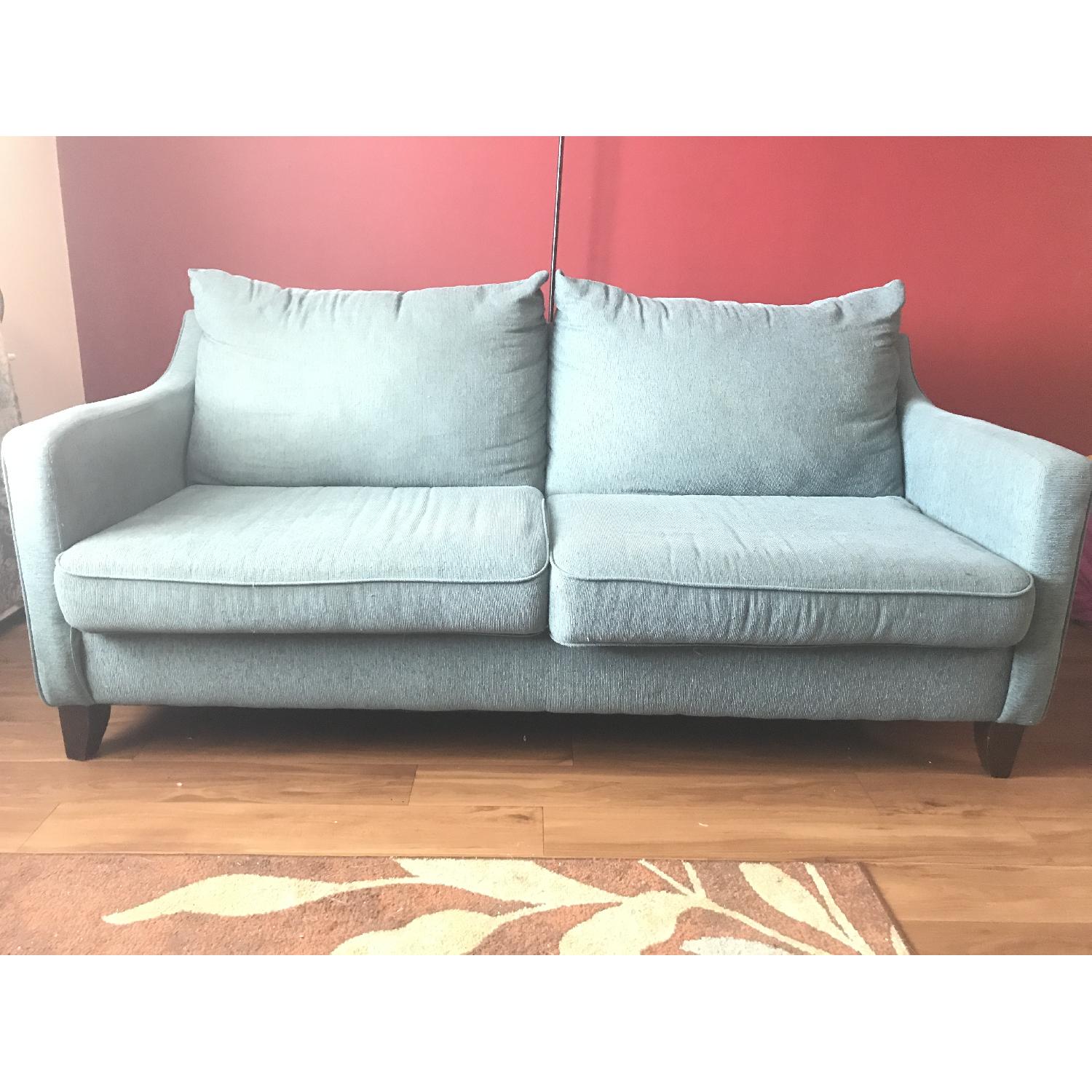Denim Blue Sofa - image-1