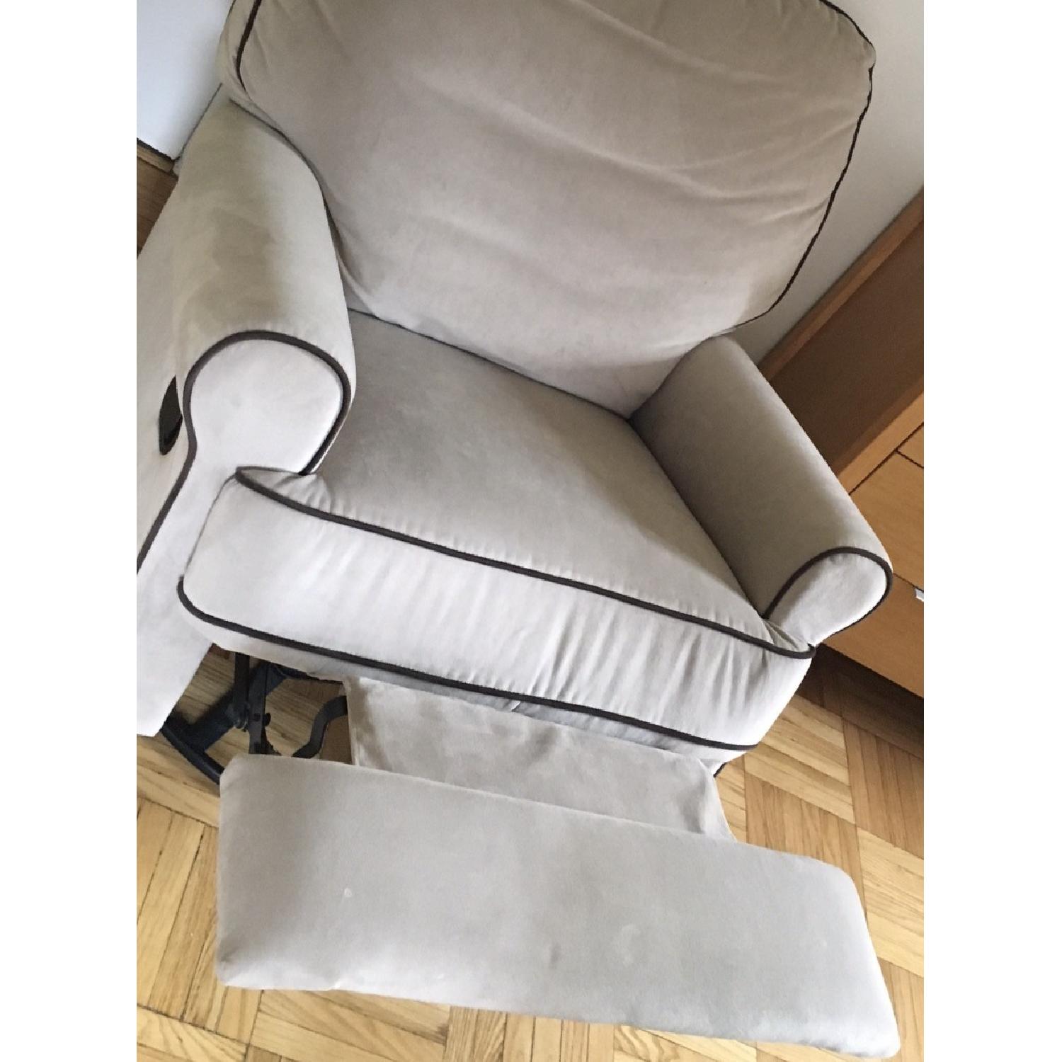 Abbyson Living Bryant Nursery Swivel Glider Recliner - image-2