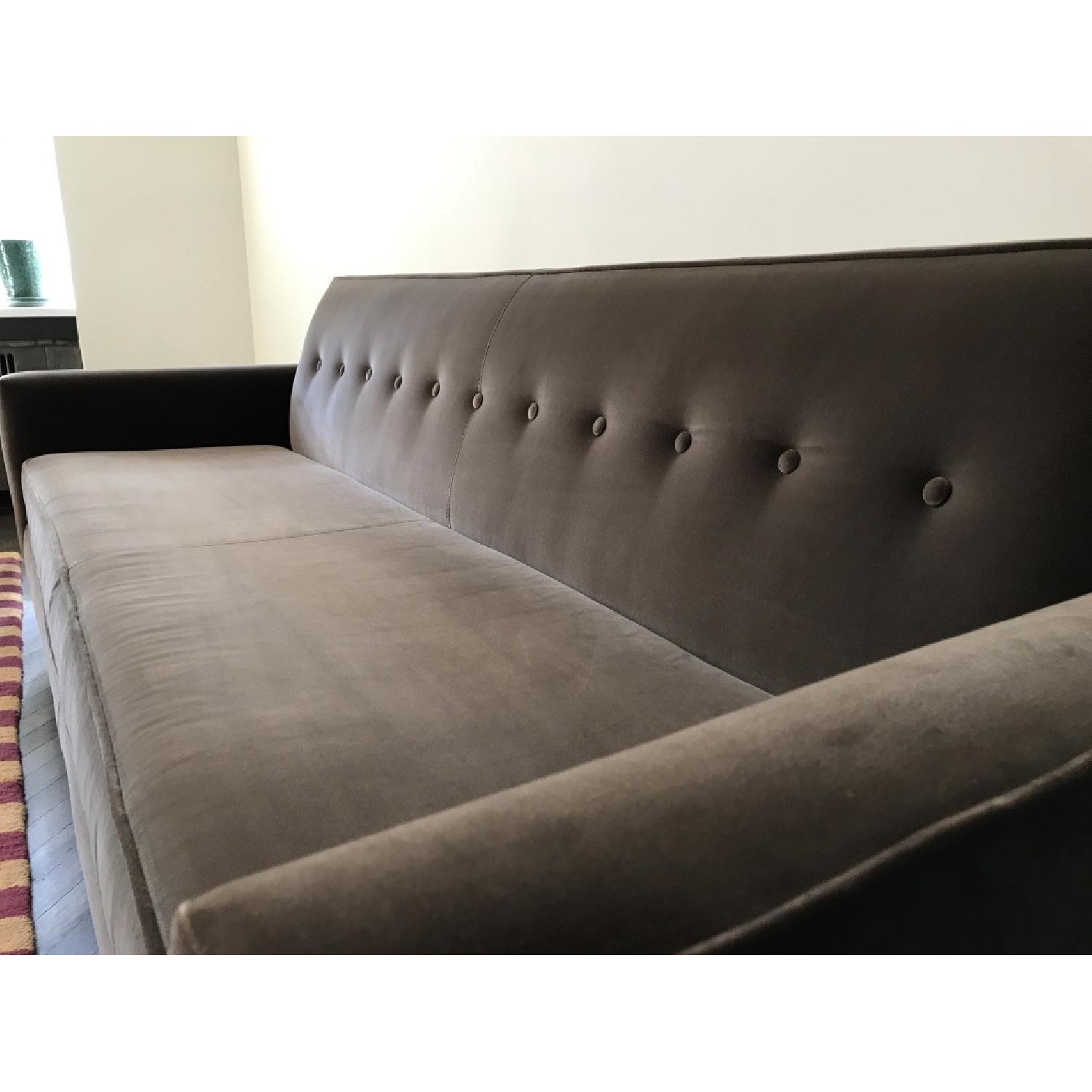 Design Within Reach Bantam Velvet Sofa - AptDeco