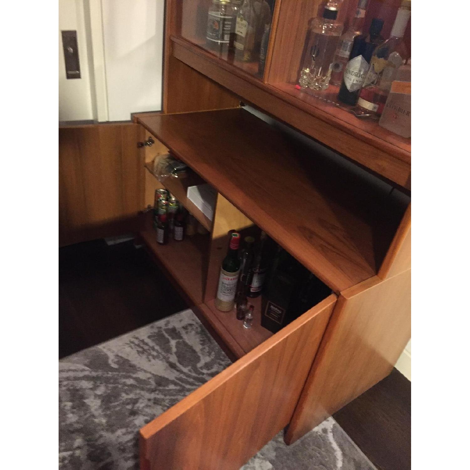 Light-Up Glass-Front Cabinet w/ Storage - image-2