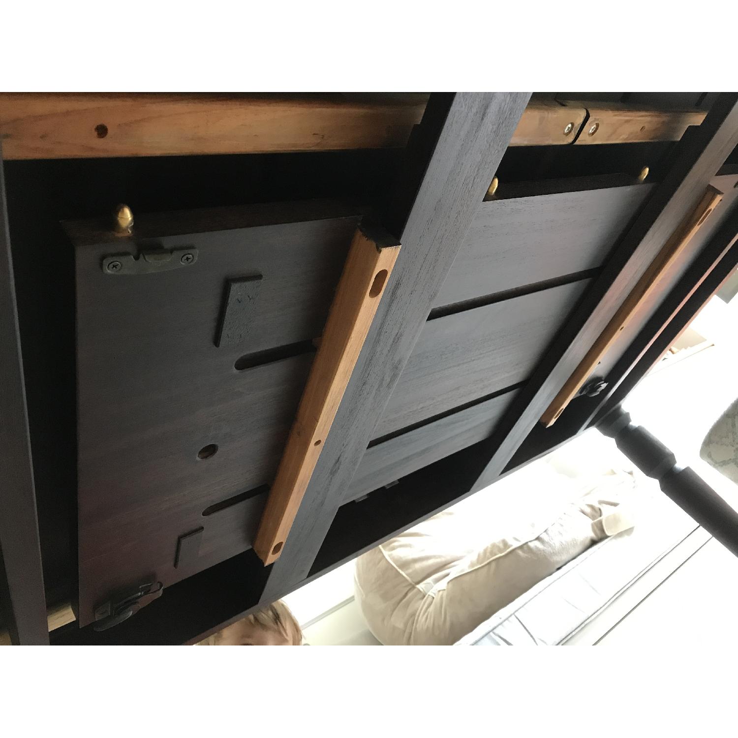 Crate and Barrel Fremont Expandable Dining Table - image-1