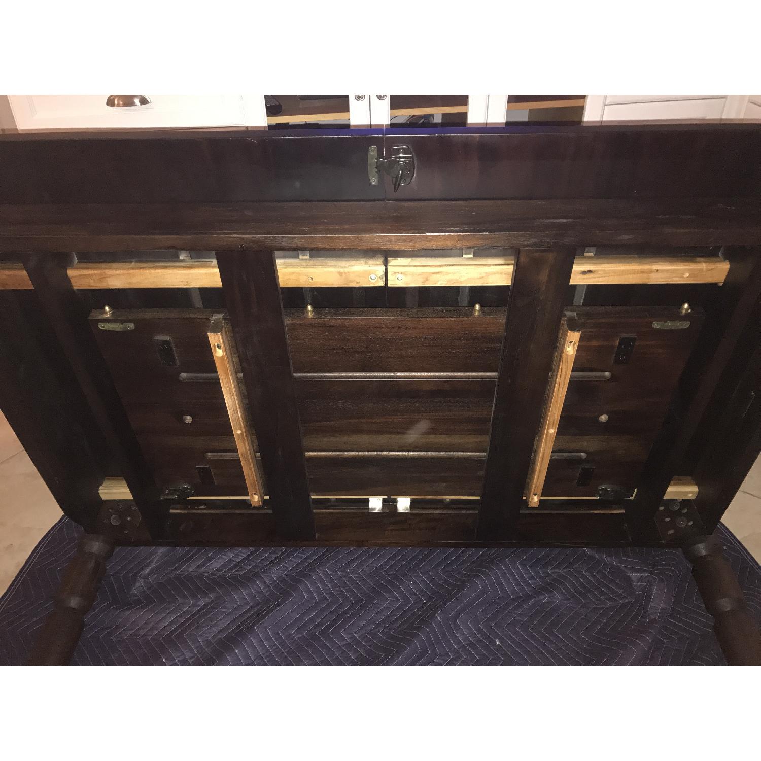 Crate and Barrel Fremont Expandable Dining Table - image-5