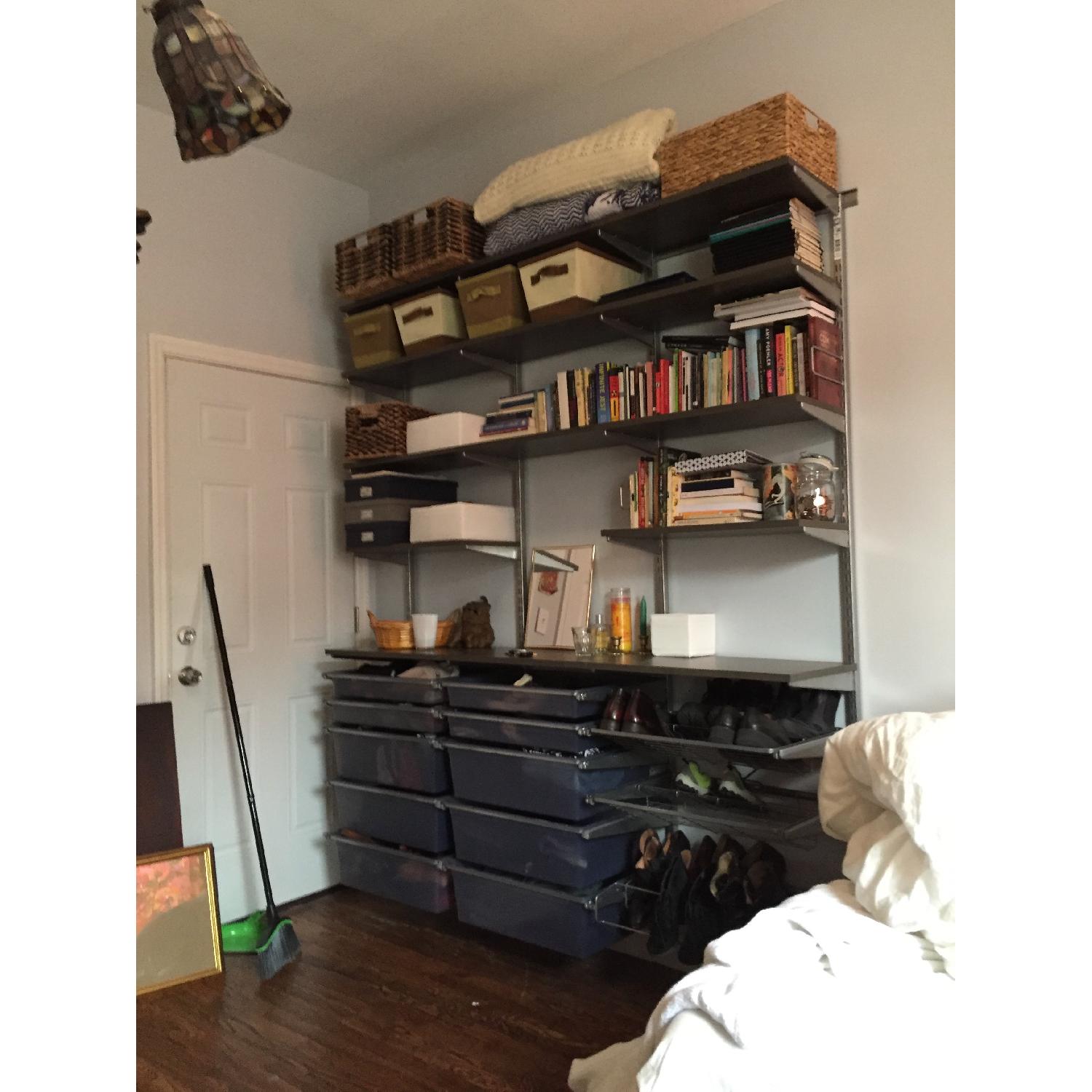 Elfa Shelving Wall Unit AptDeco