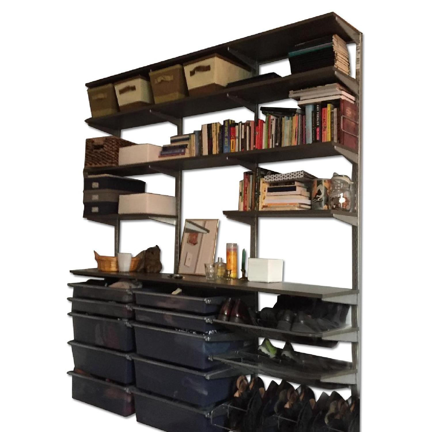 Elfa Shelving Wall Unit AptDeco