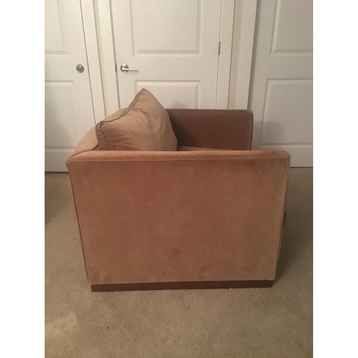 Beige Microfiber Armchair - image-2