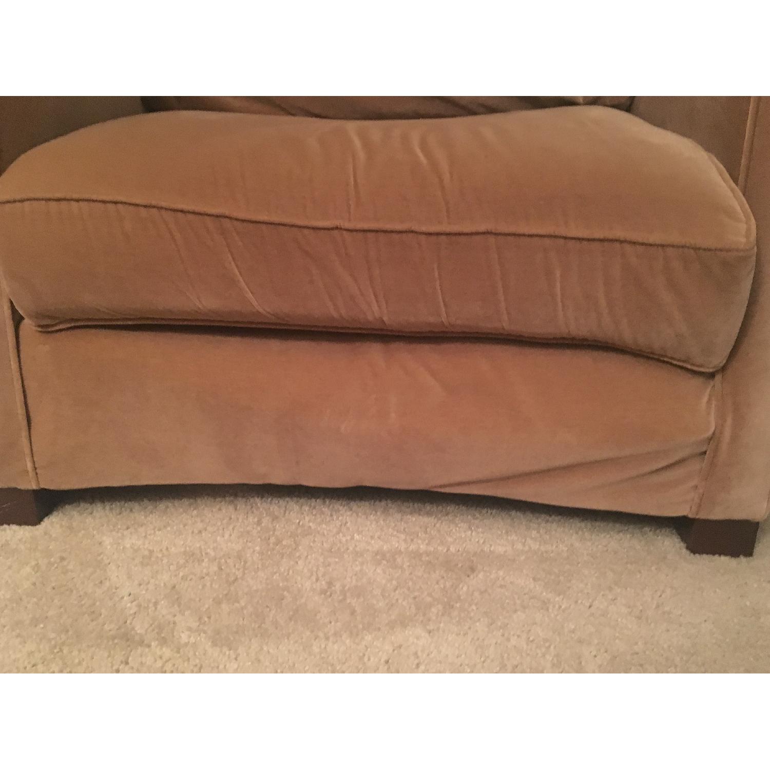 Beige Microfiber Armchair - image-6