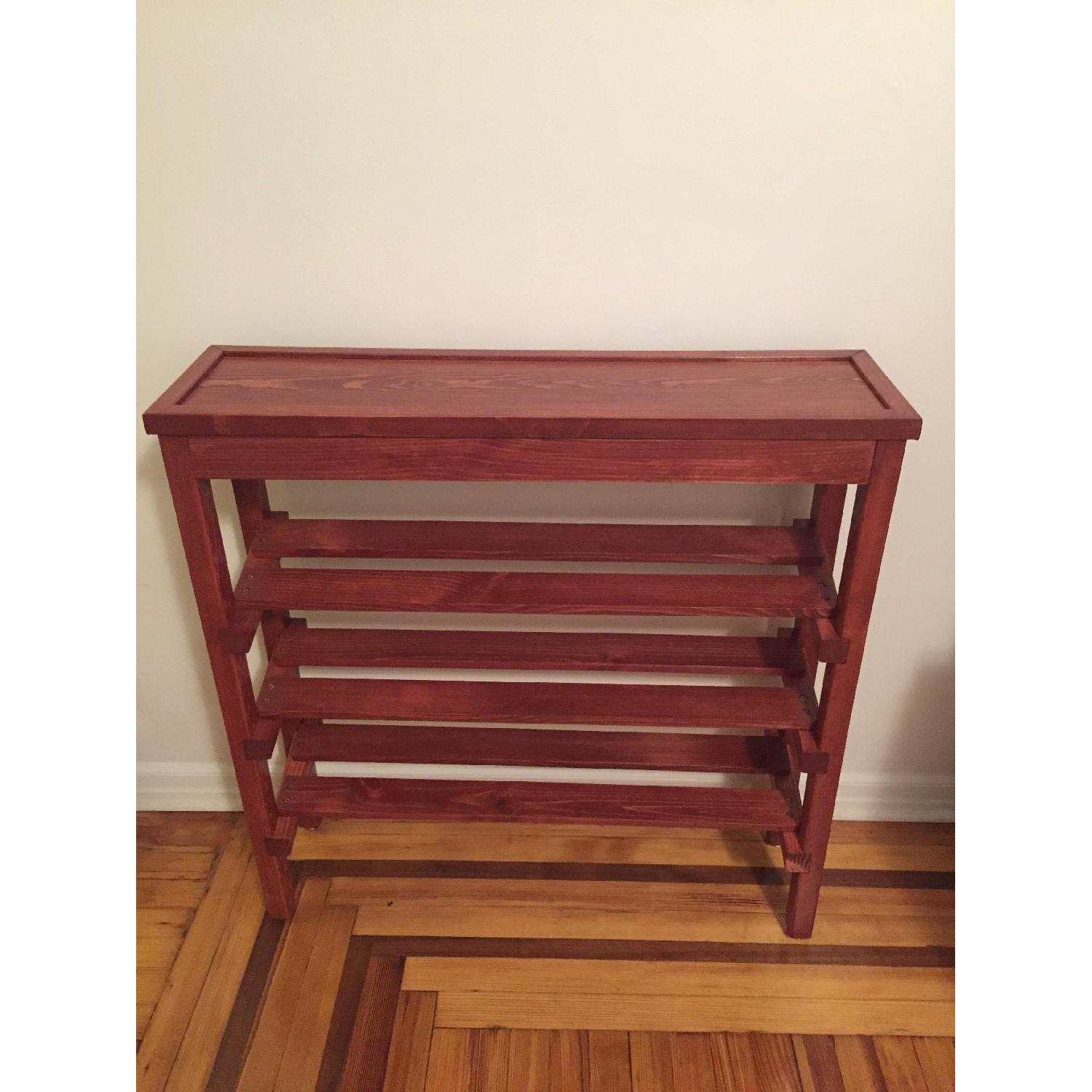 Etsy Shoe Rack/Side Table AptDeco
